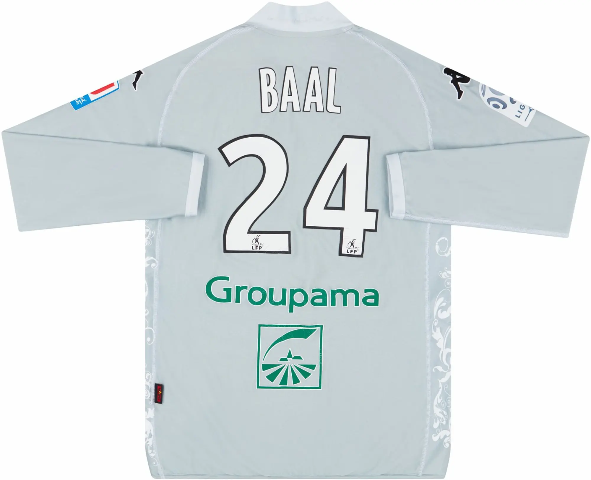 Kappa 2008-09 Le Mans Match Issue Away L/S Shirt Baal #24