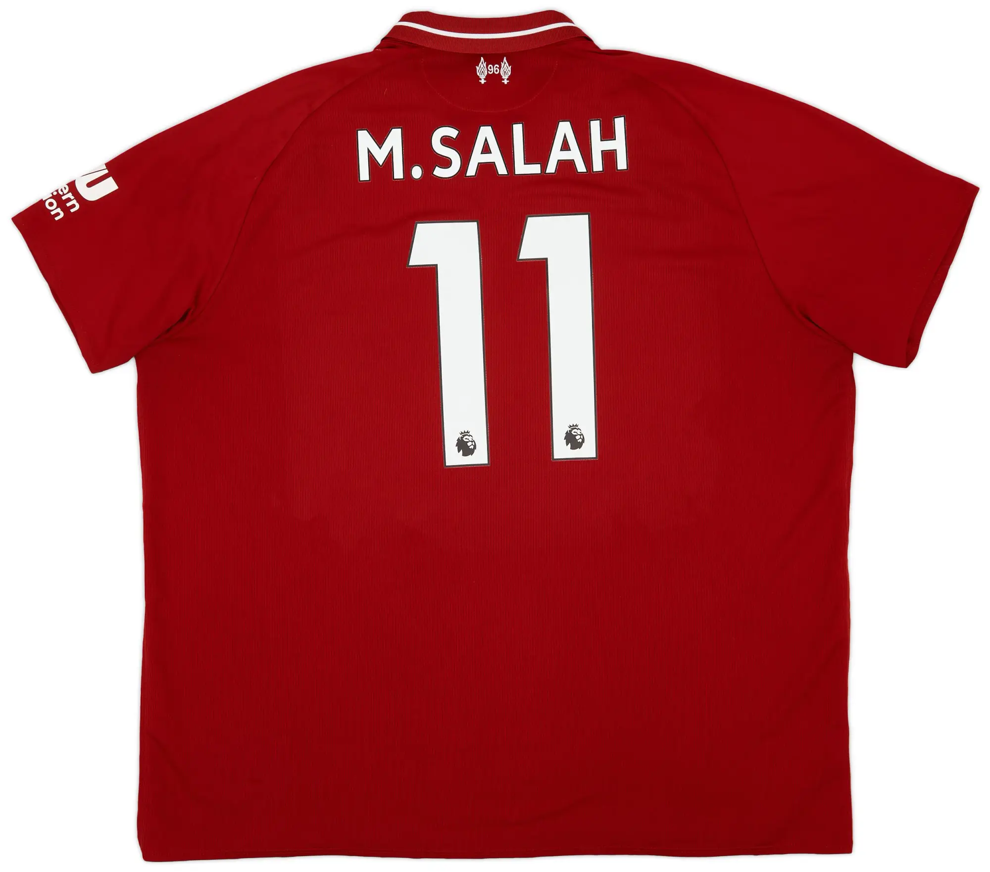 NewBalance 2018-19 Liverpool Home Shirt Salah #11 - 6/10 - (XXL)