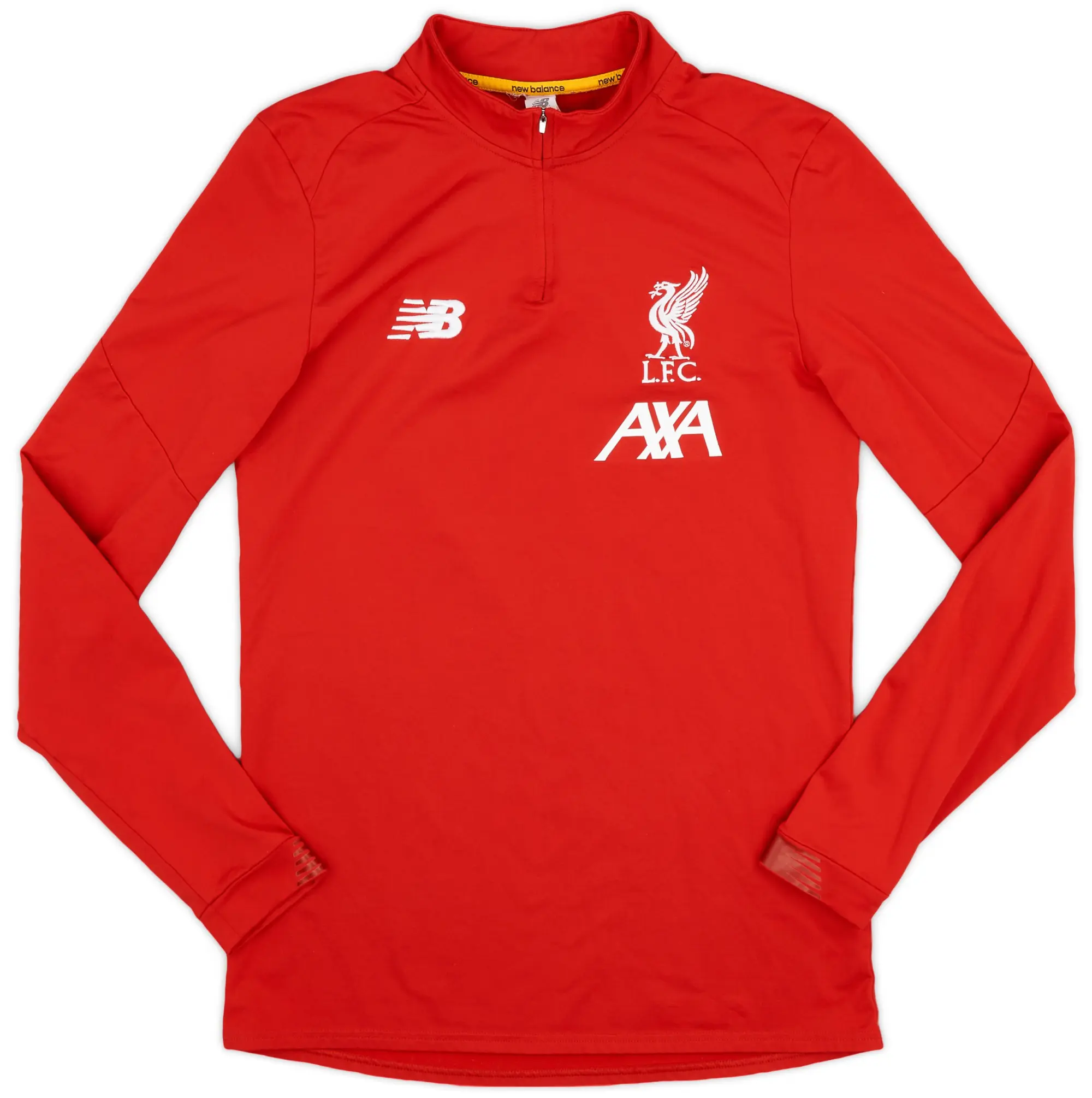 2019-20 Liverpool New Balance 1/4 Zip Training Top - 6/10 - (S)