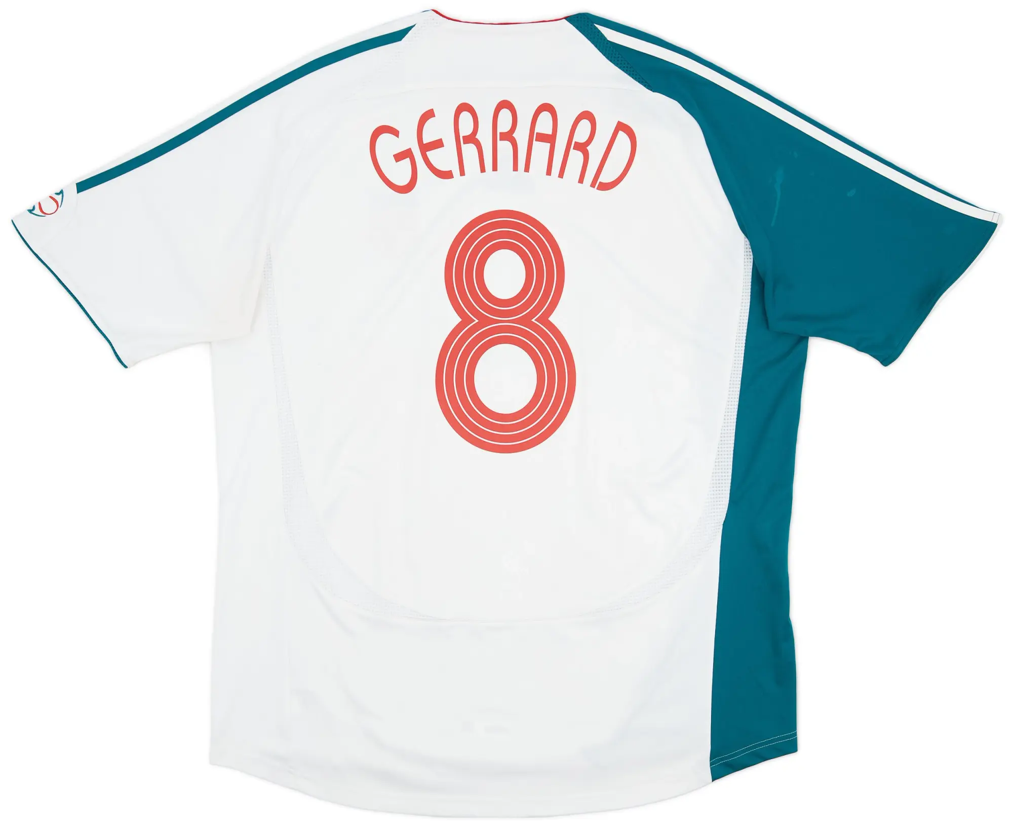 adidas 2006-07 Liverpool Third Shirt Gerrard #8 - 6/10 - (XL)