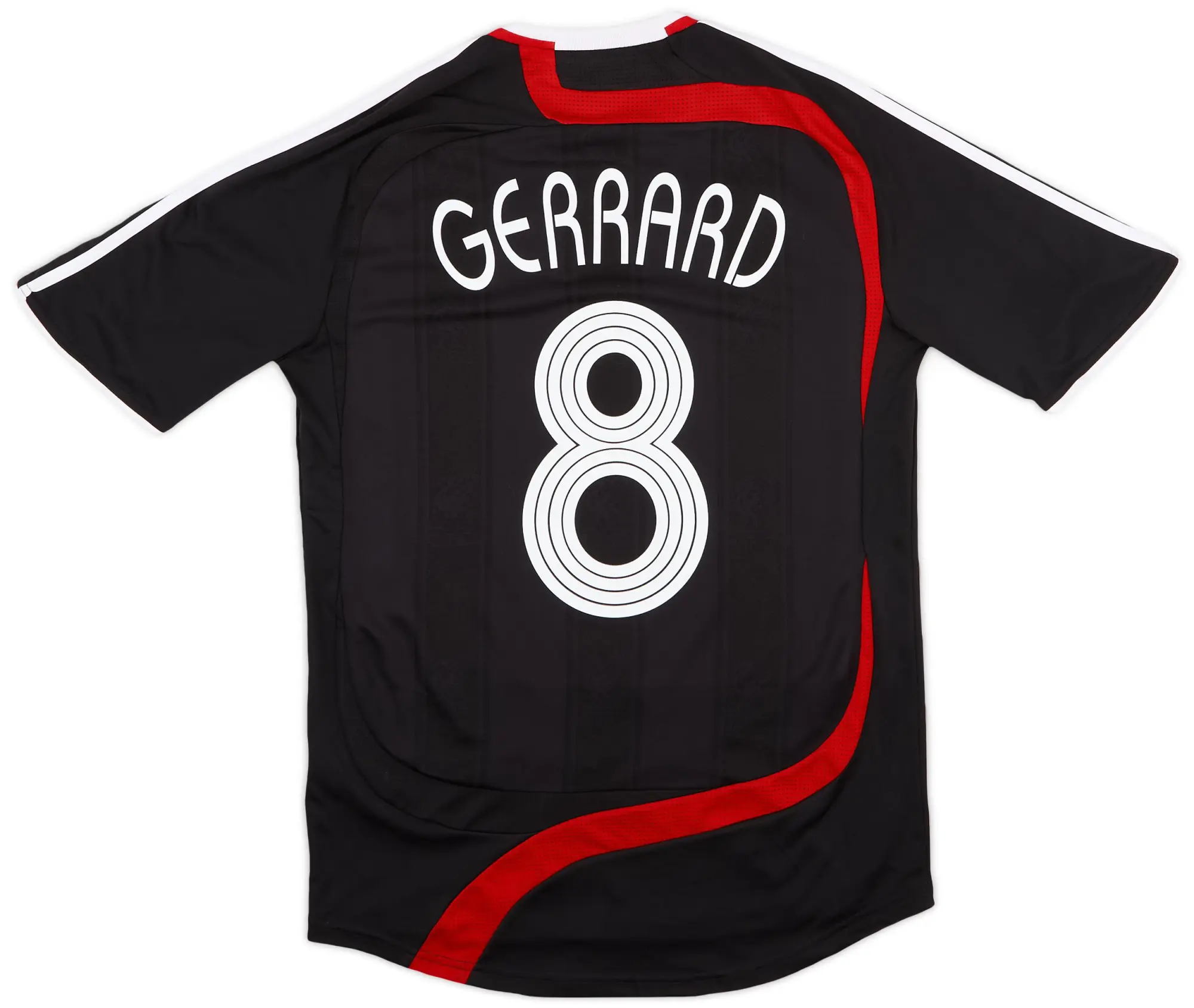 adidas 2007-08 Liverpool Third Shirt Gerrard #8 - 6/10 - (S)
