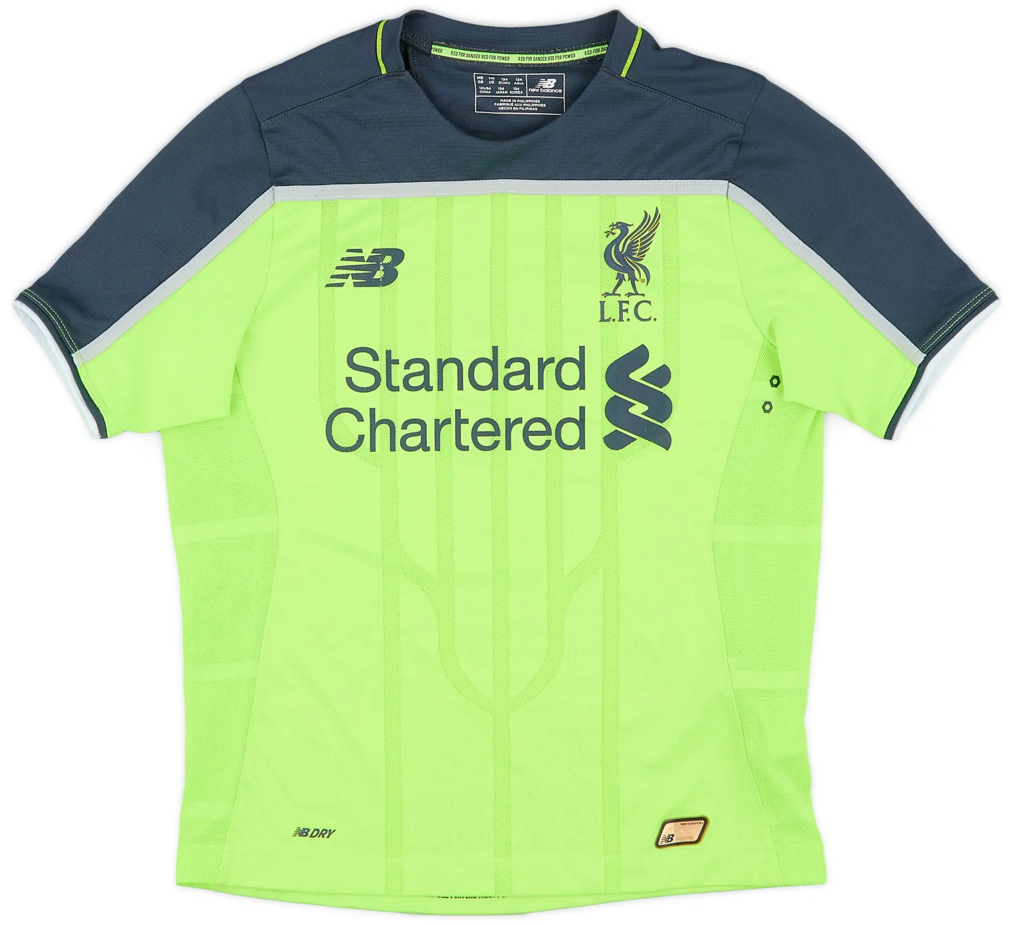 NewBalance 2016-17 Liverpool Third Shirt - 9/10 - (M.Boys)