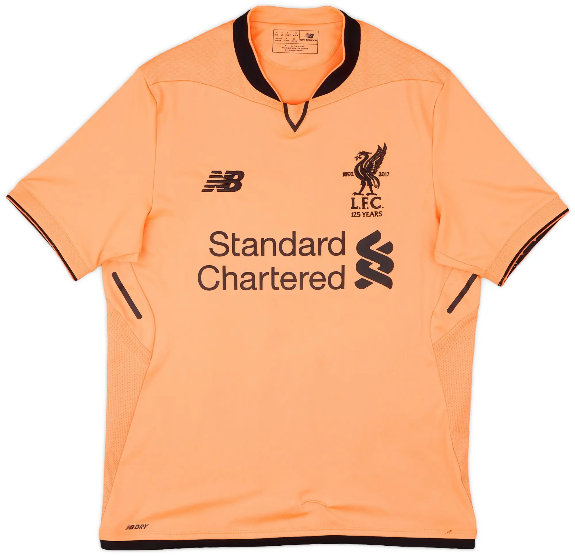 NewBalance 2017-18 Liverpool 125 Years Third Shirt - 7/10 - (S)
