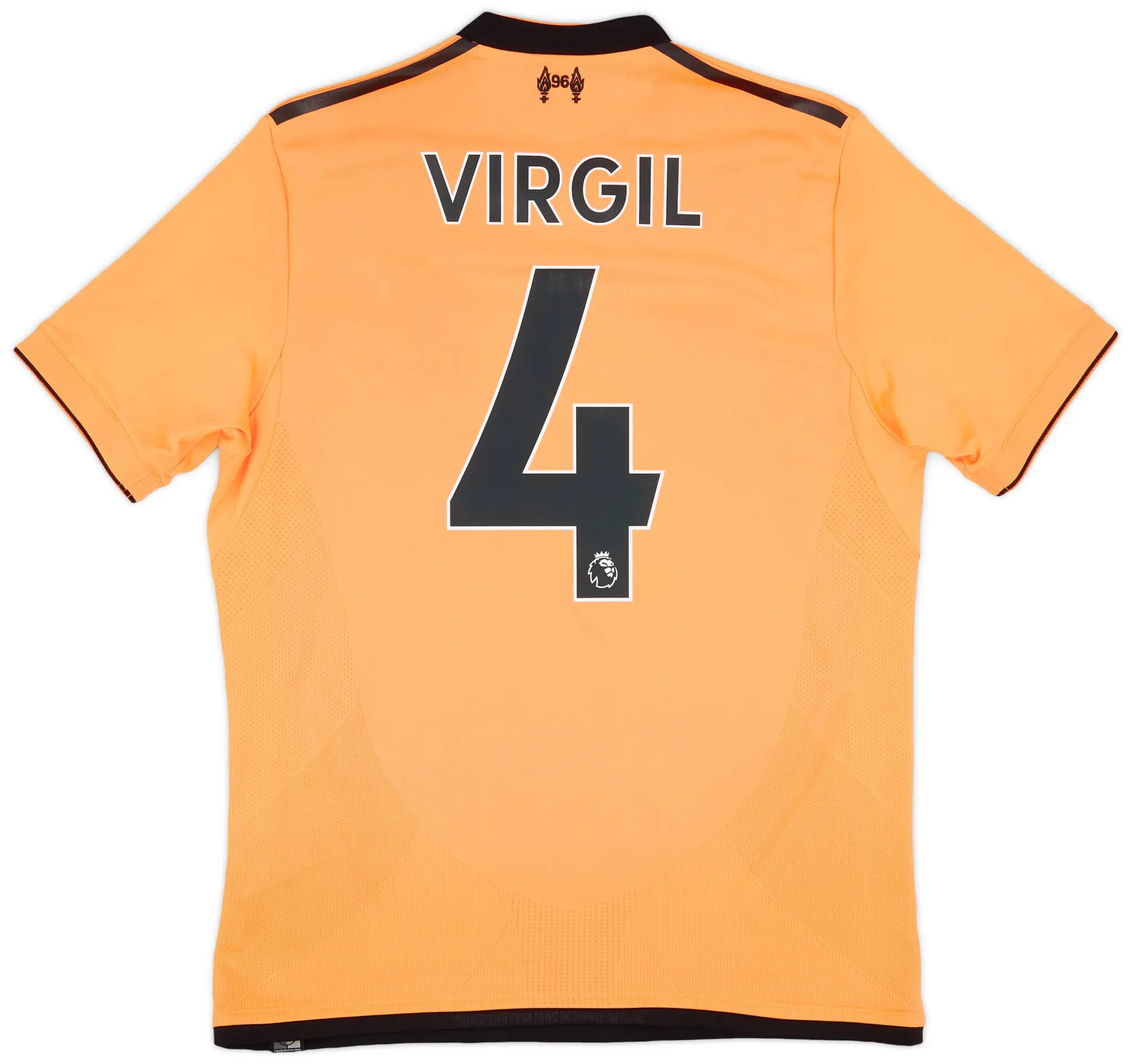 NewBalance 2017-18 Liverpool 125 Years Third Shirt Virgil #4 - 8/10 - (S)