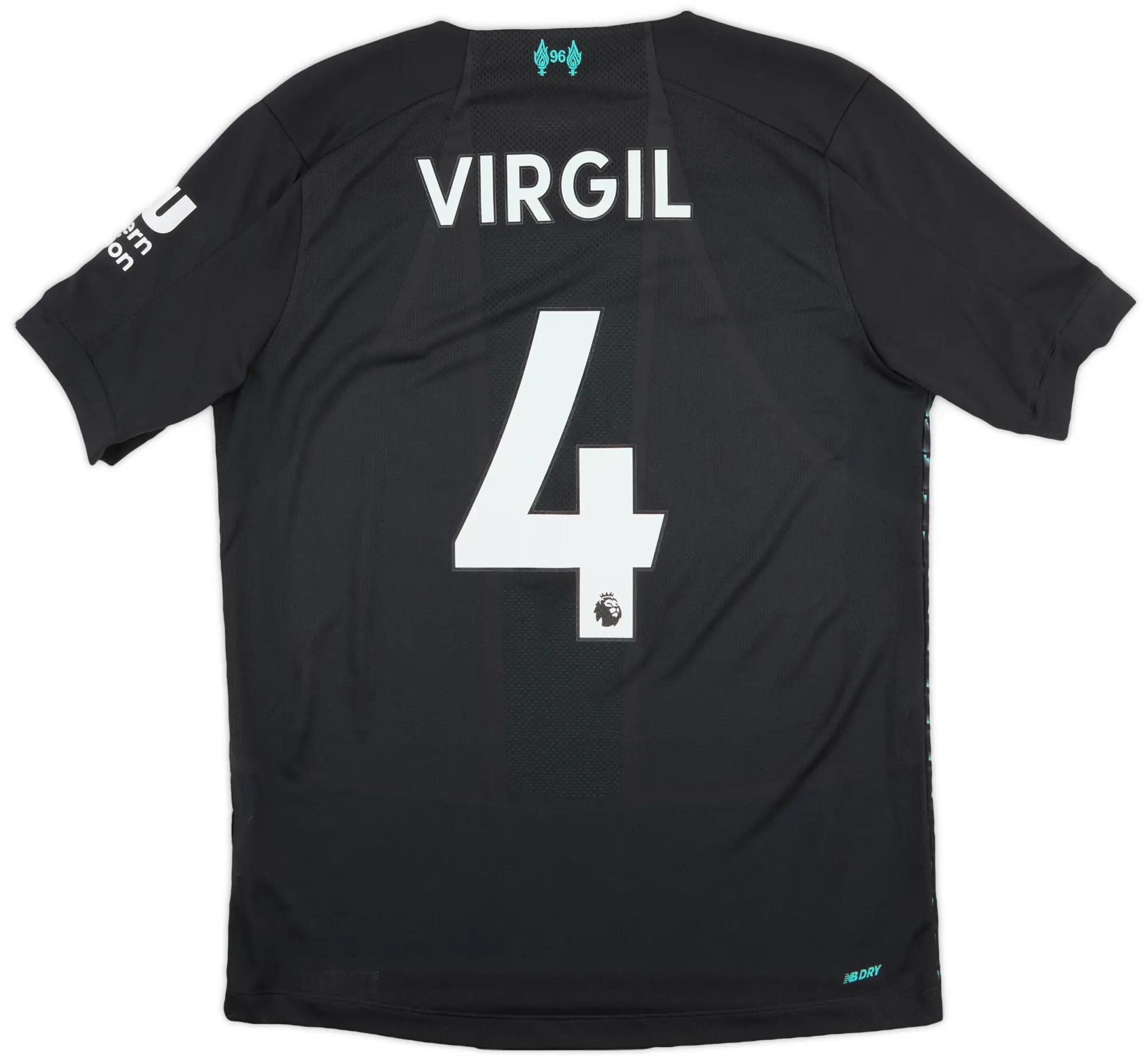 NewBalance 2019-20 Liverpool Third Shirt Virgil #4 - 8/10 - (S)