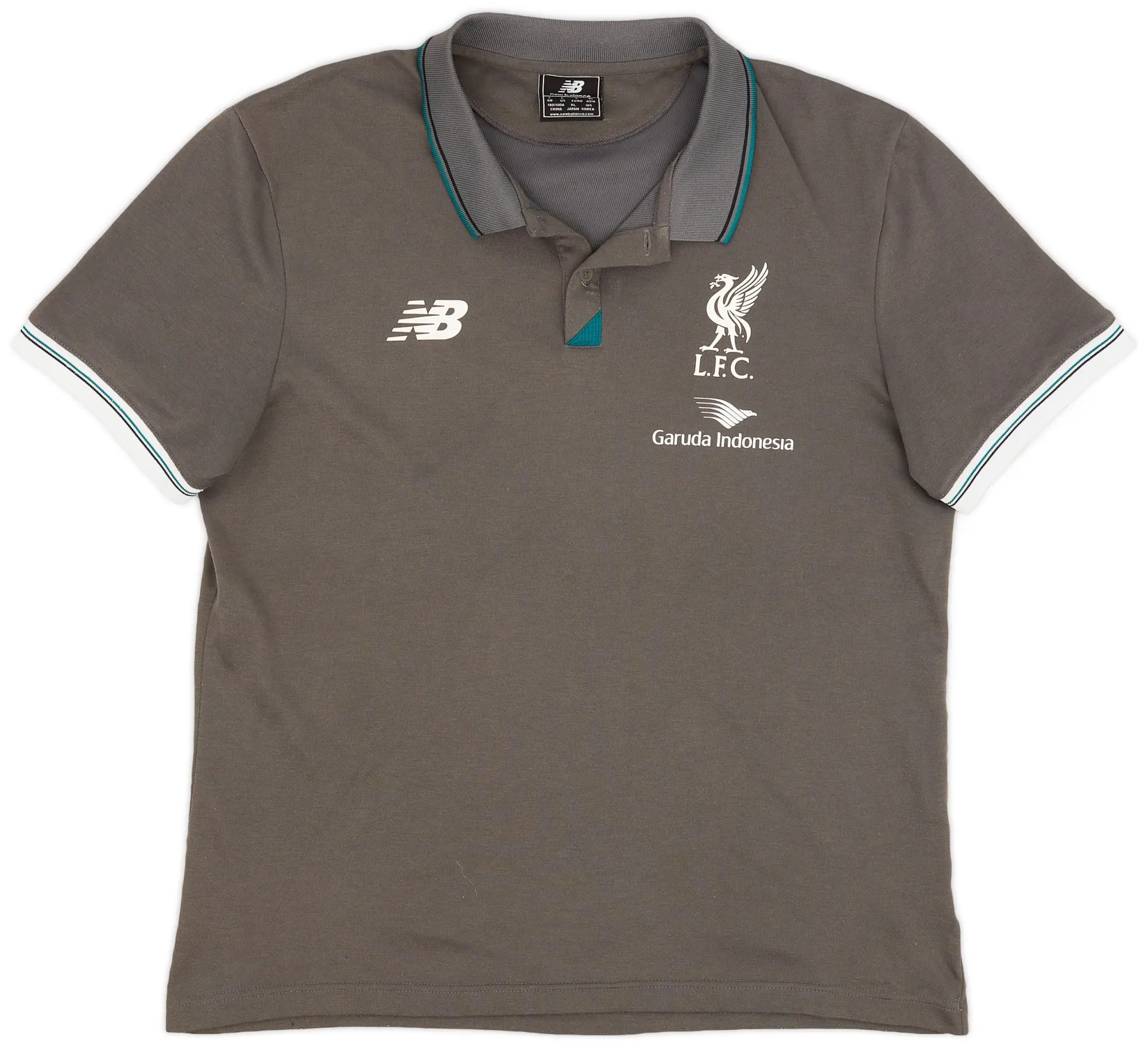 2015-16 Liverpool New Balance Polo Shirt - 9/10 - (L)