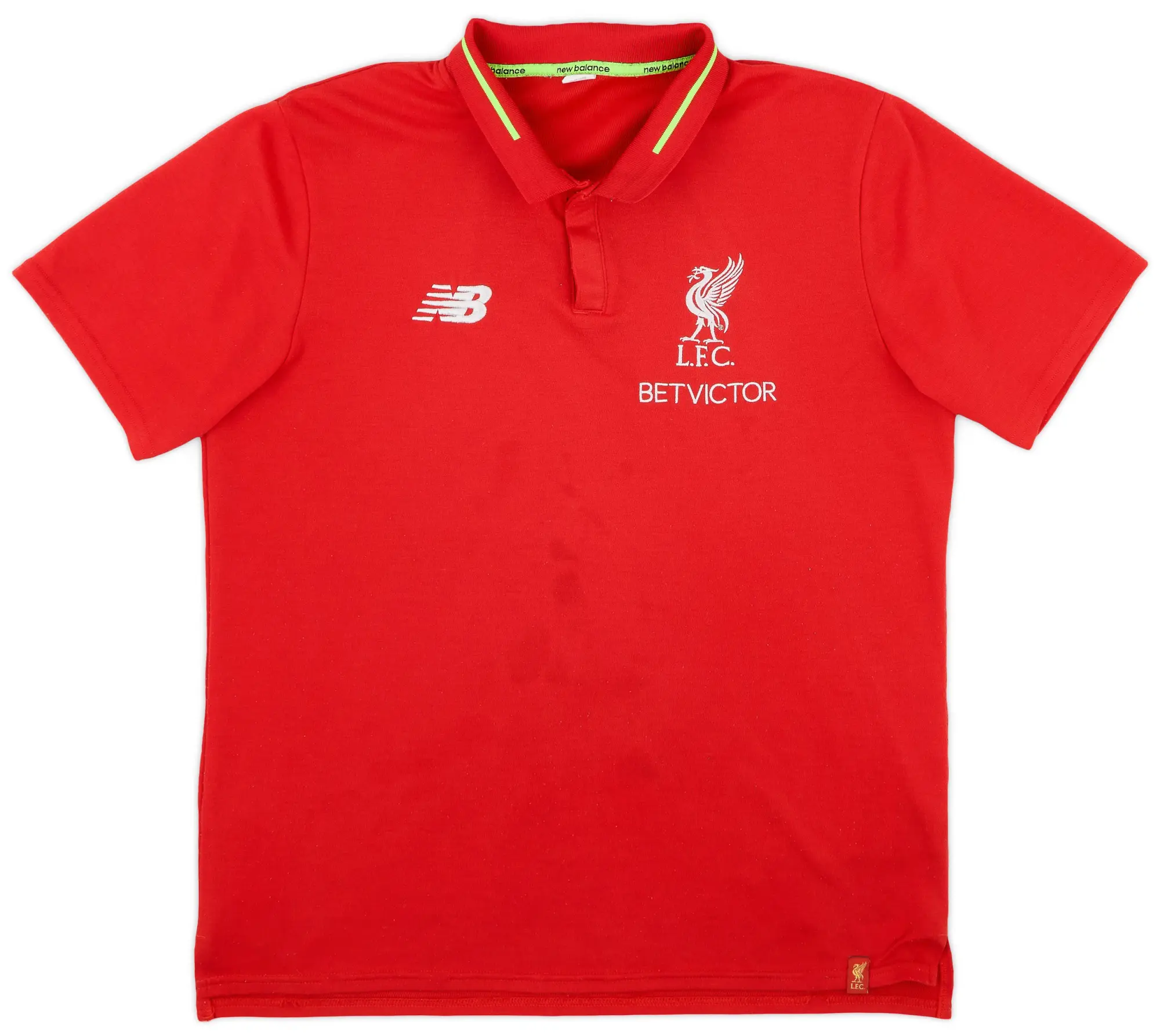 2016-17 Liverpool New Balance Polo Shirt - 6/10 - (M)