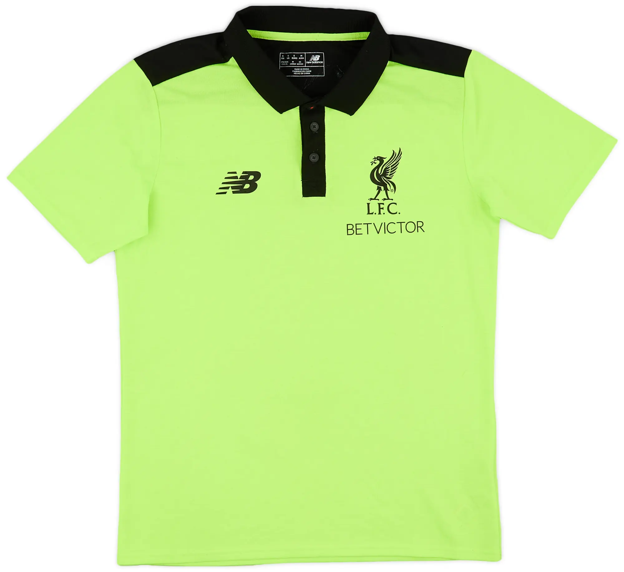 2016-17 Liverpool New Balance Polo Shirt - 8/10 - (S)