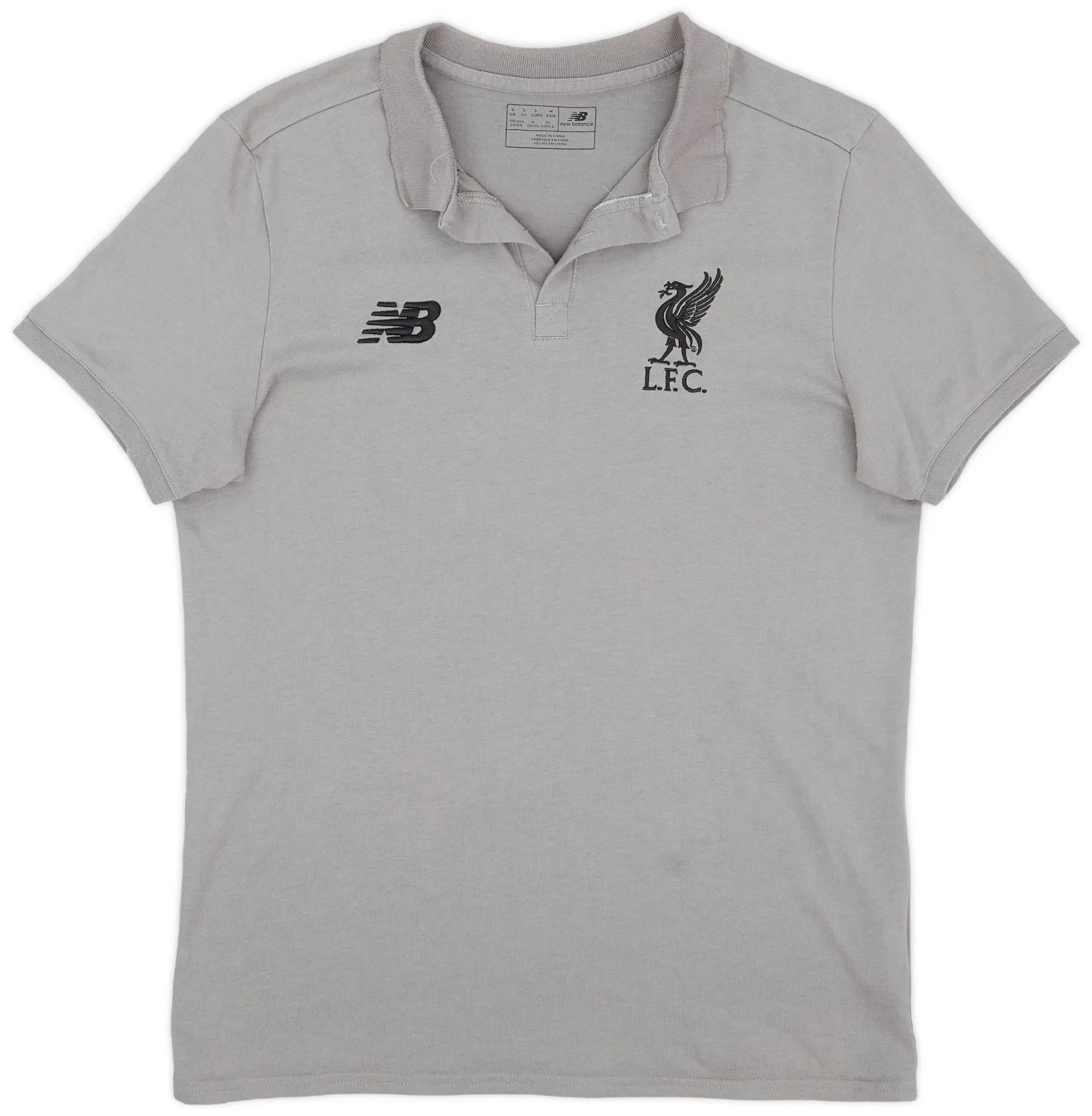 2018 19 Liverpool New Balance Polo Shirt 9 10 S