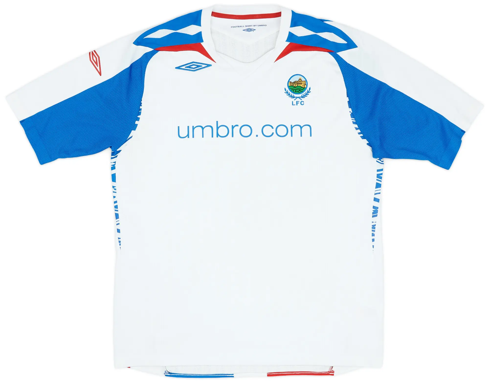Umbro 2007-08 Linfield Away Shirt - 8/10 - (XL)