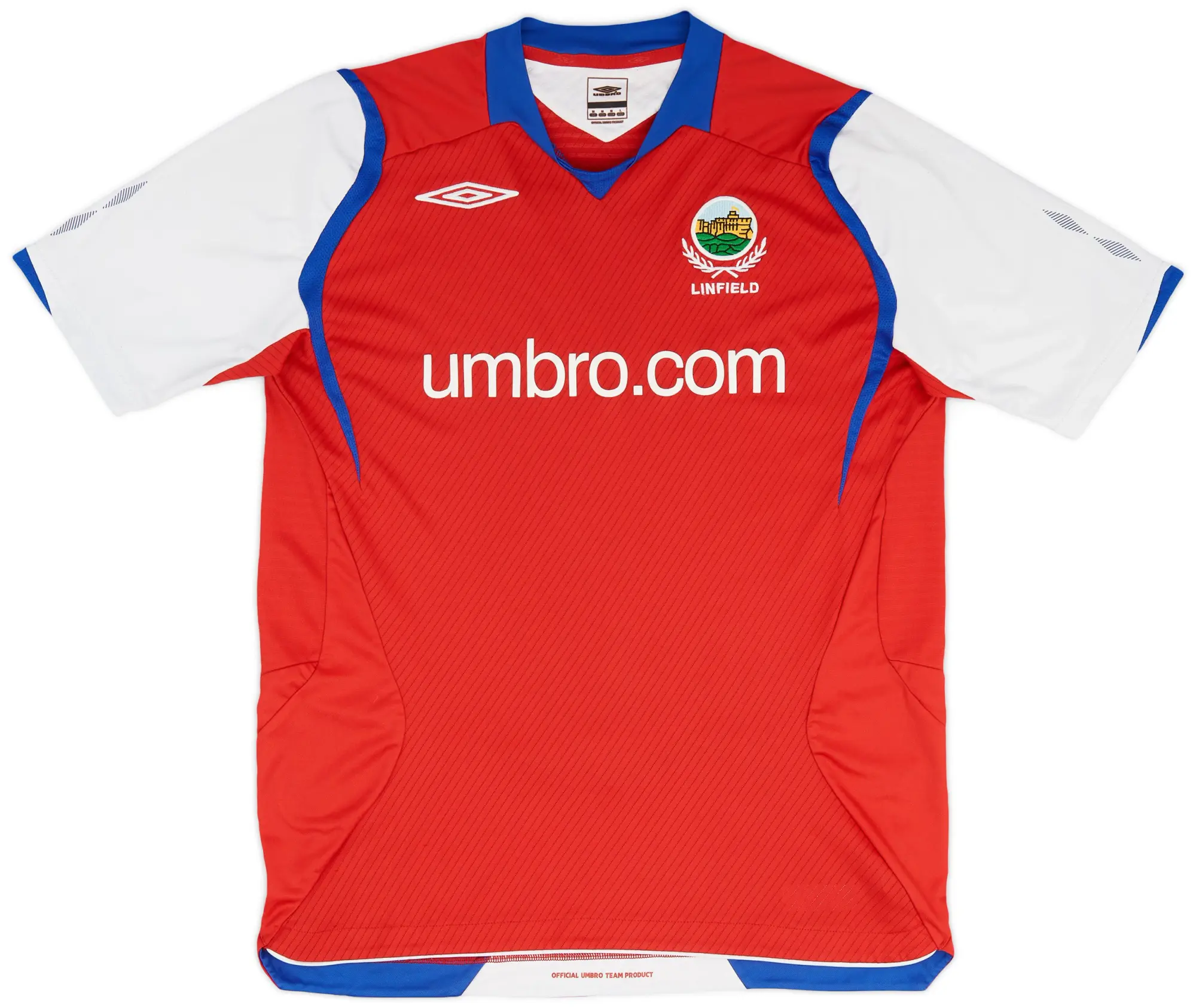 Umbro 2008-09 Linfield Away Shirt - 8/10 - (M)