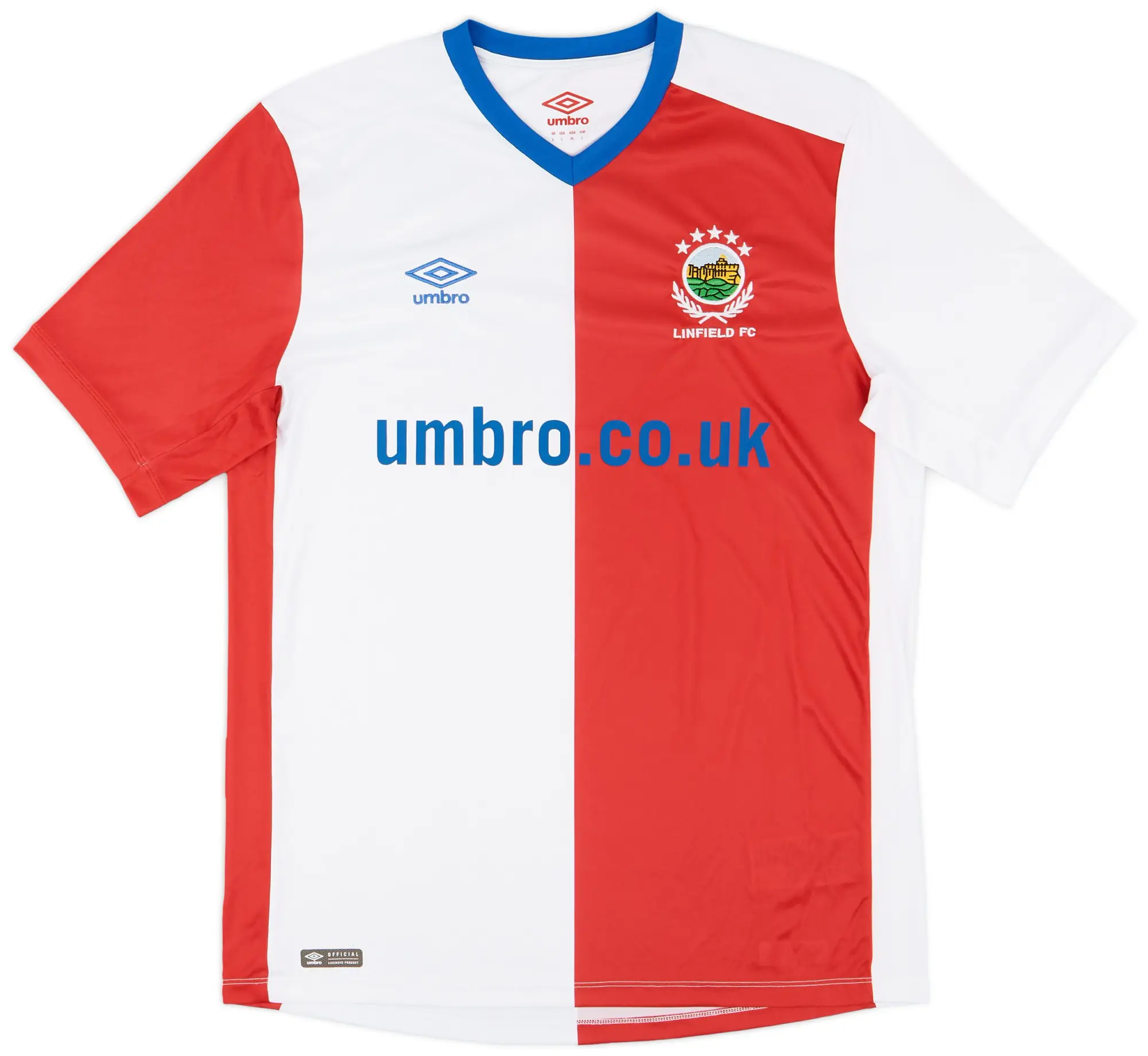 Umbro 2018-19 Linfield Away Shirt - 9/10 - (L)