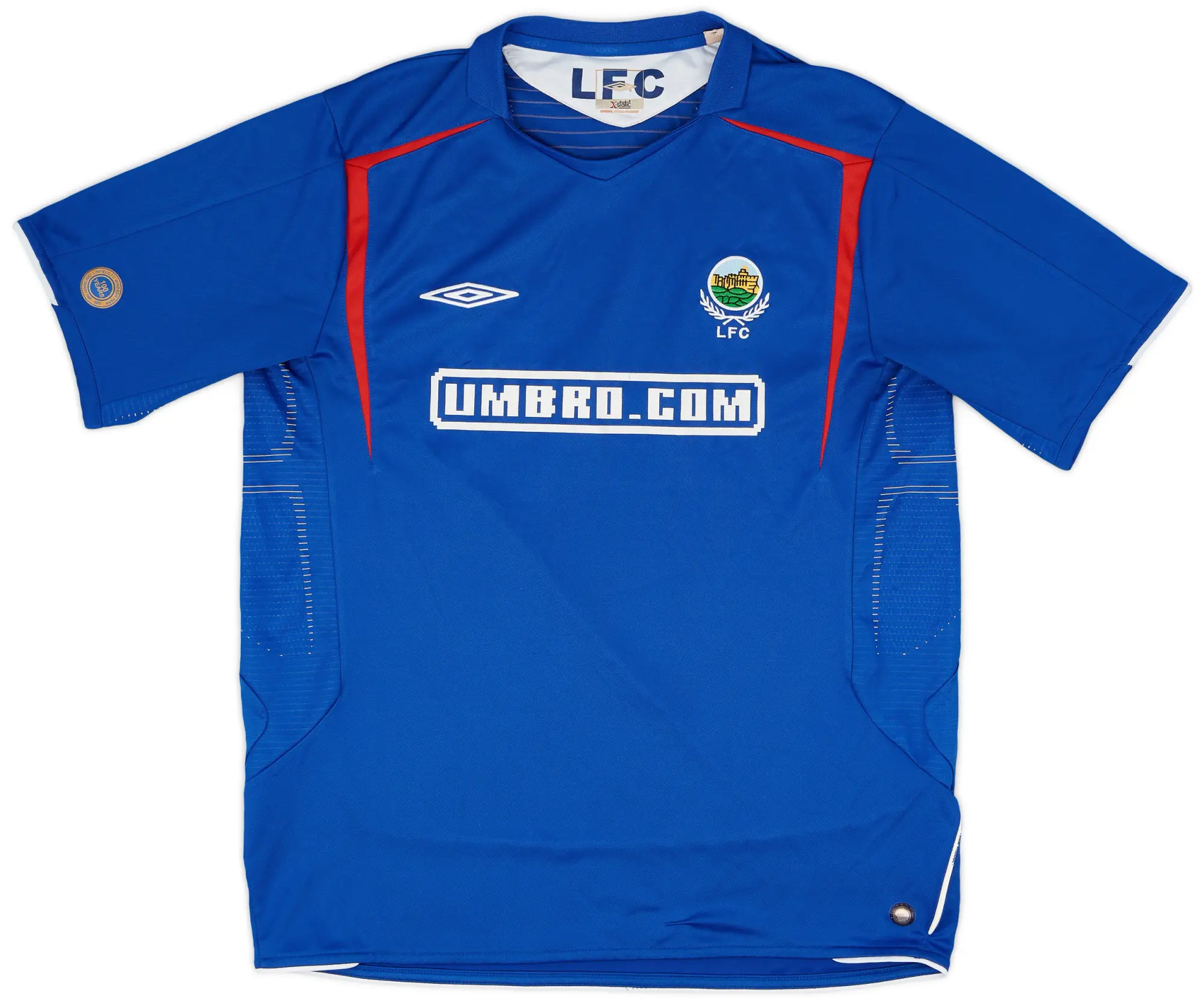 Umbro 2005-07 Linfield Home Shirt - 6/10 - (XL)