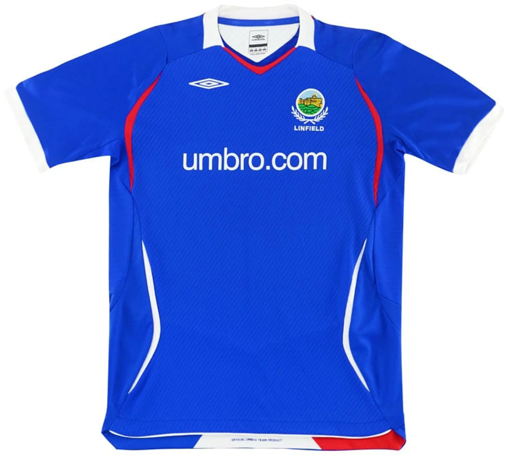 Umbro 2008-09 Linfield Home Shirt - 8/10 - (S)