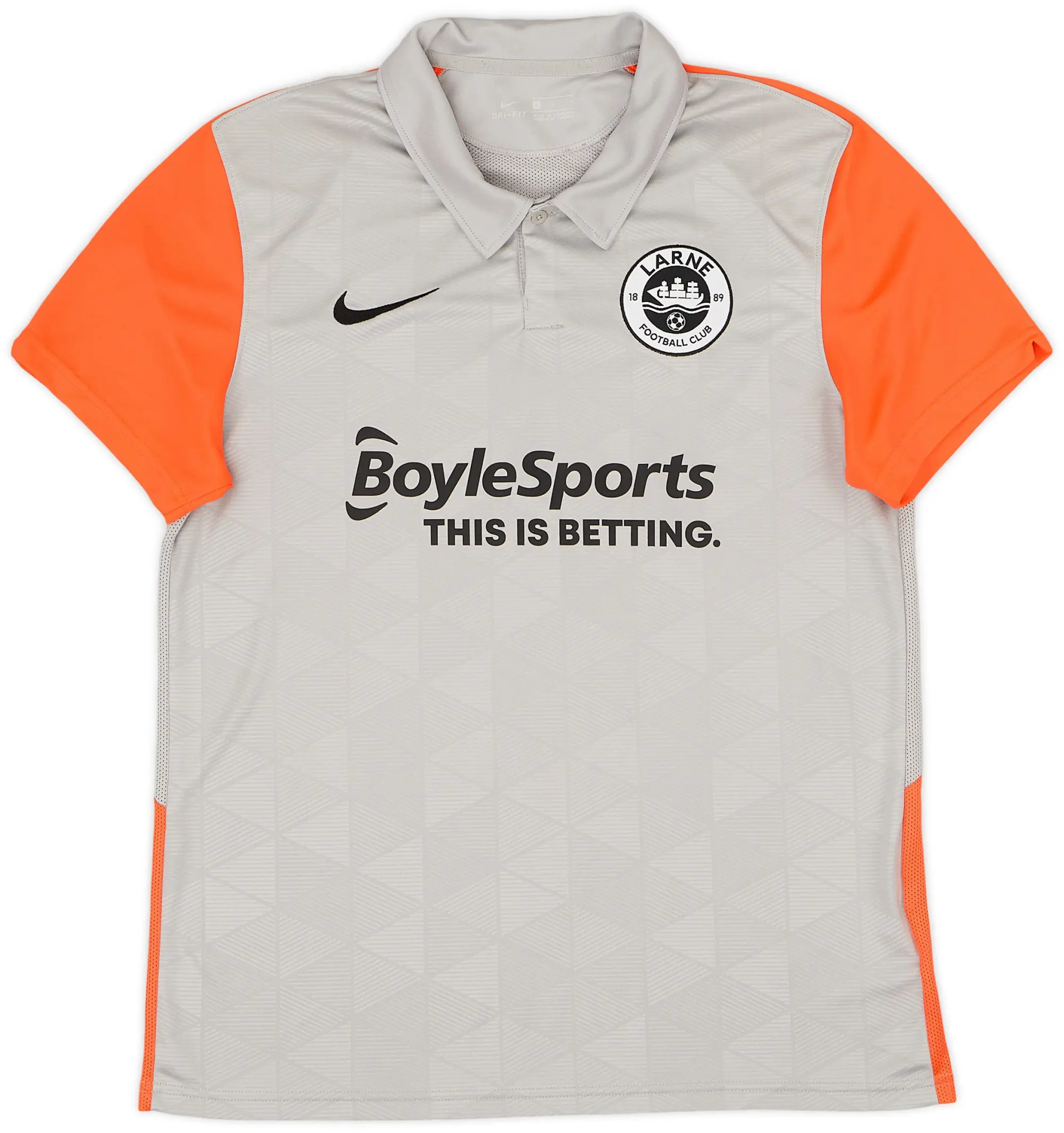 Nike 2020-21 Larne Away Shirt - 9/10 - (L)