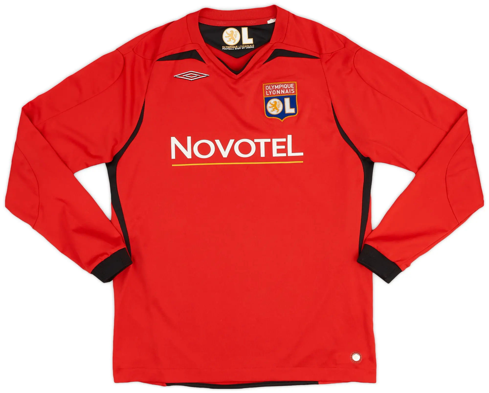 Umbro 2007-08 Lyon GK Shirt - 8/10 - (XL.Boys)