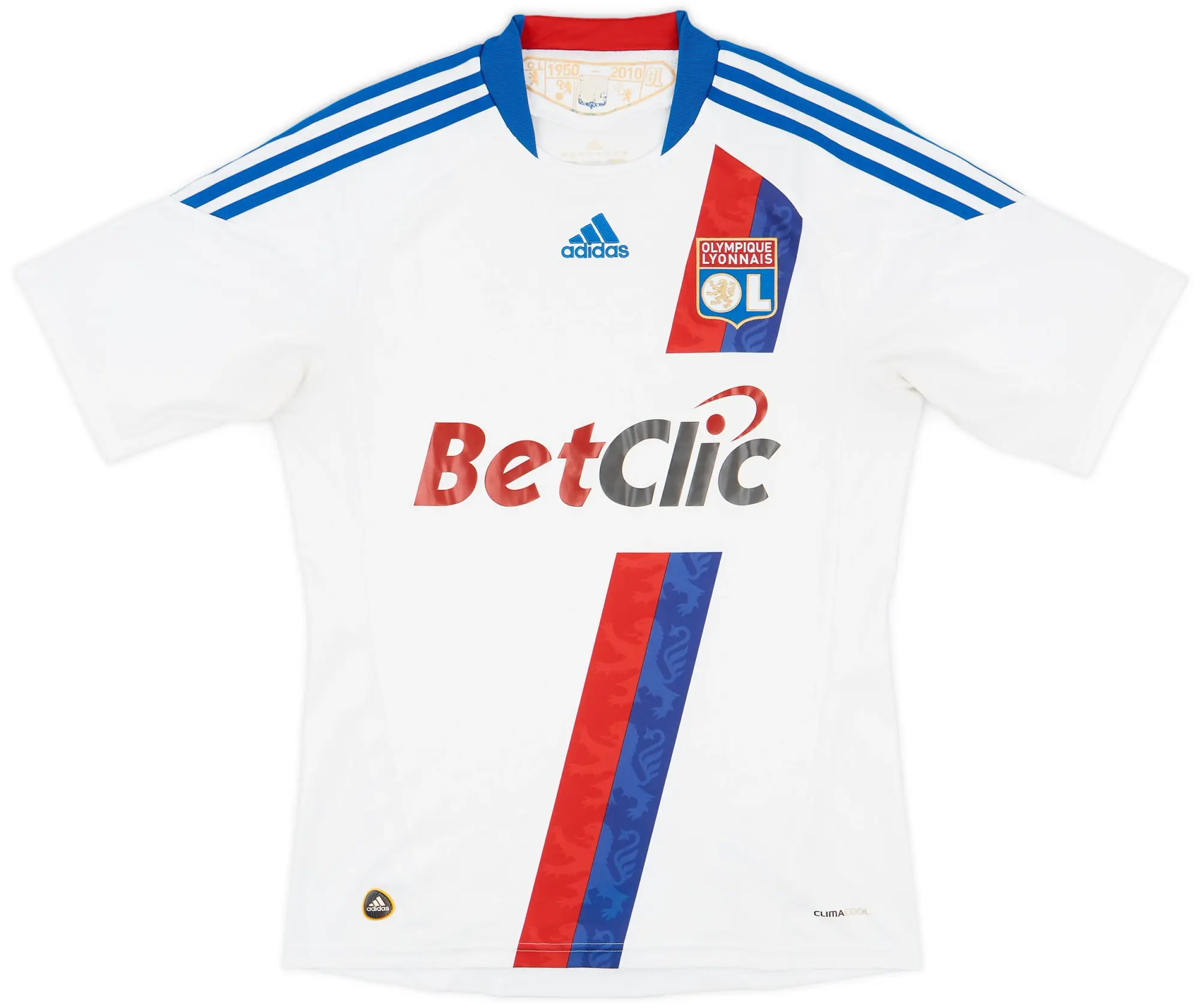 adidas 2010-11 Lyon Home Shirt - 5/10 - (S)