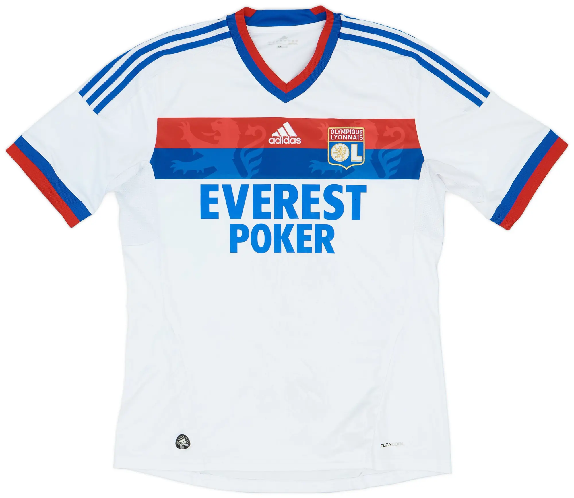 adidas 2011-12 Lyon Home Shirt - 5/10 - (L)