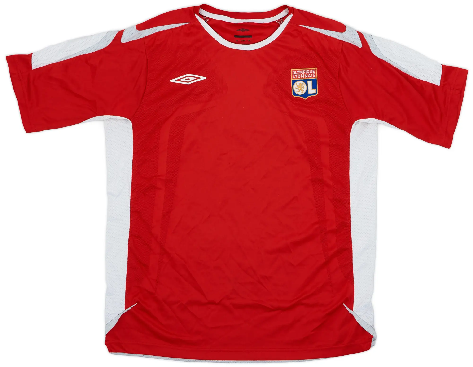 Umbro Lyon Mens SS Home Shirt 2006/07