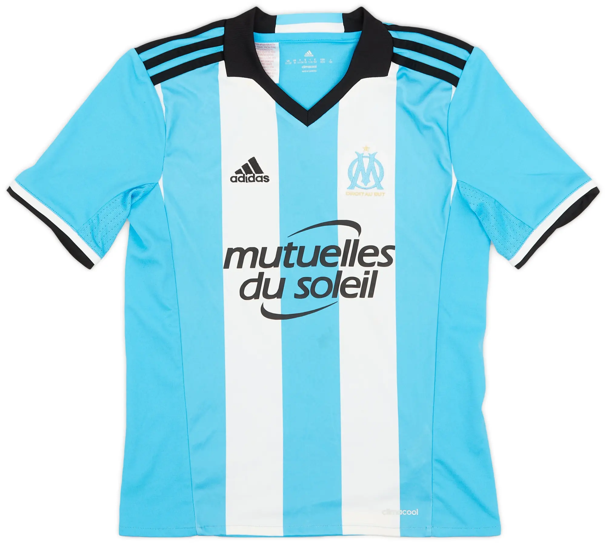 adidas 2016 17 Olympique Marseille Third Shirt 6 10 M.Boys MART16844327 FOOTY.COM