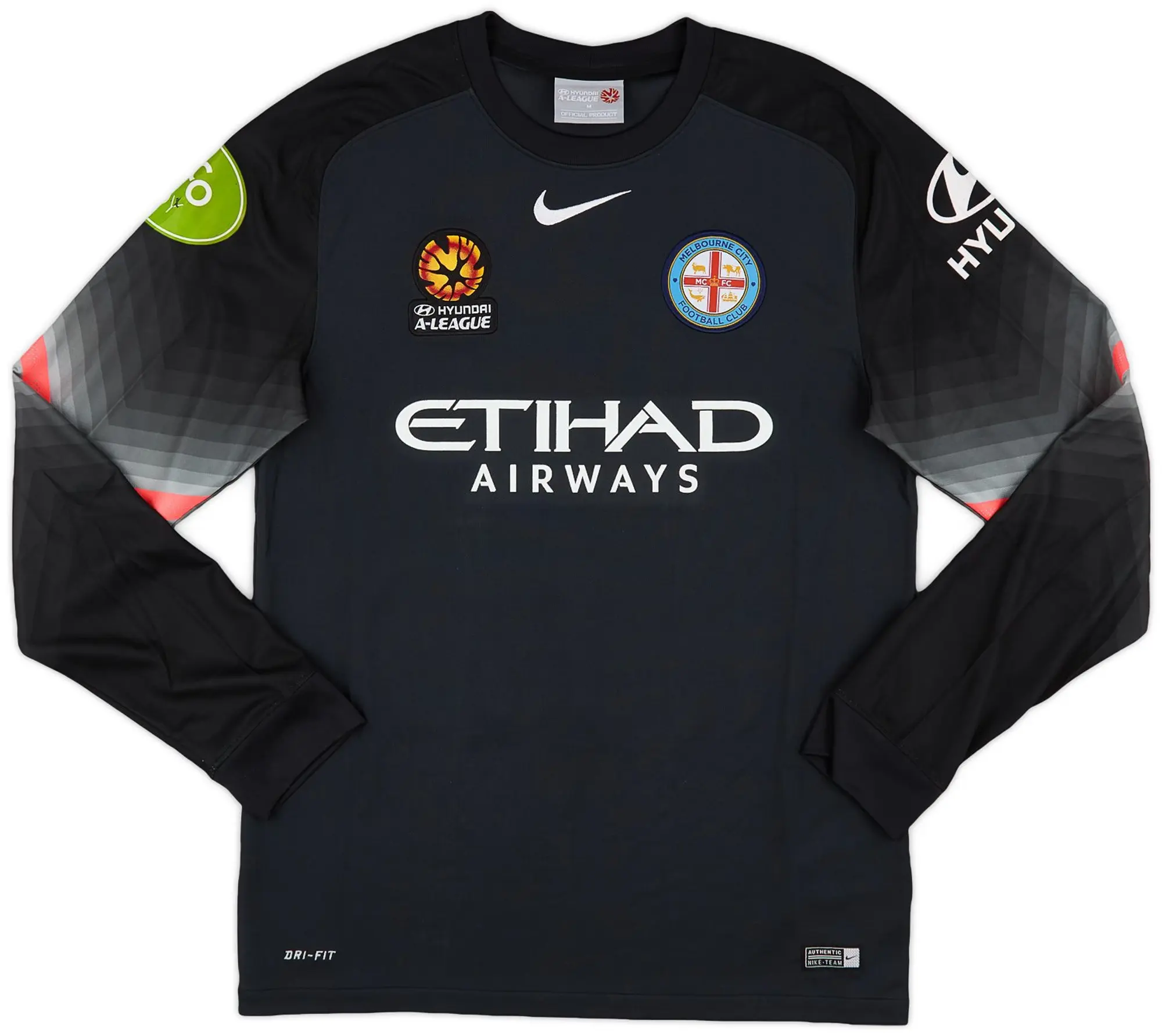 Nike 2015-16 Melbourne City GK Shirt - 5/10 - (M)
