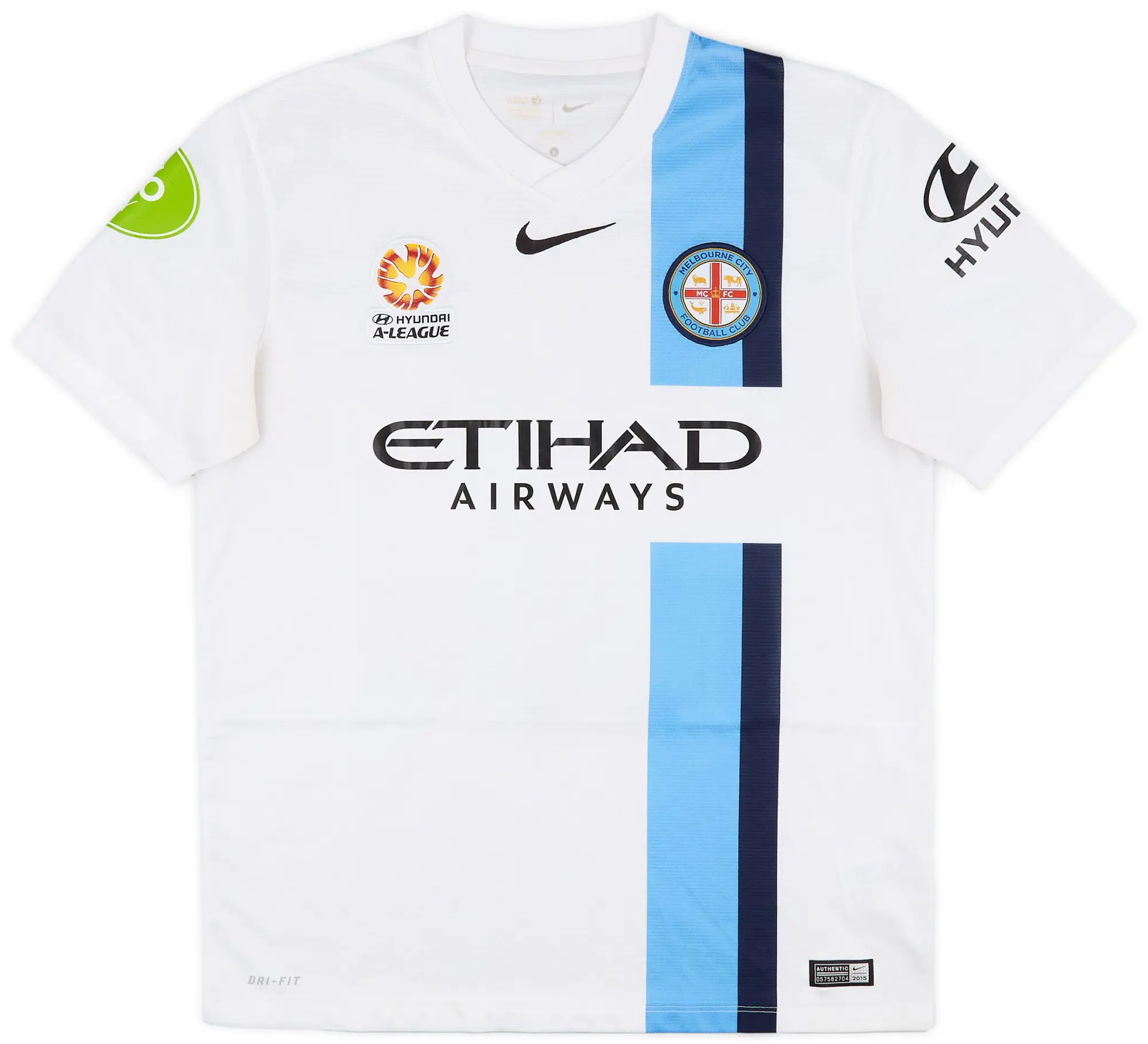 Nike 2015-16 Melbourne City Home Shirt - 7/10 - (L)