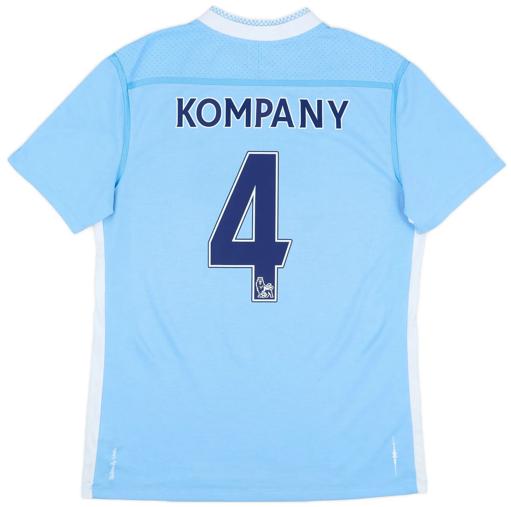 Umbro 2011-12 Manchester City Home Shirt Kompany #4 - 6/10 - (M)