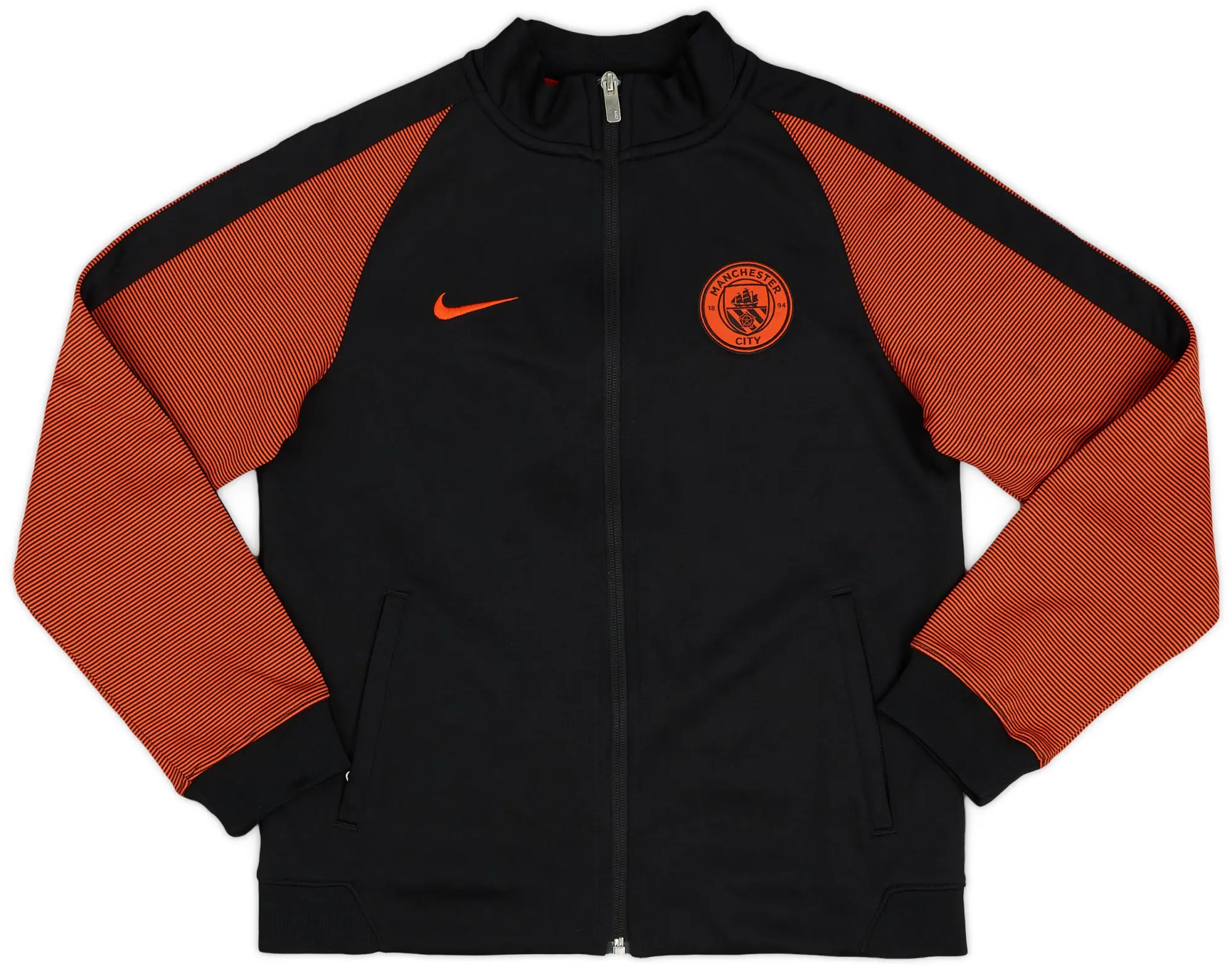 2016-17 Manchester City Nike Track Jacket - 9/10 - (L.Boys)