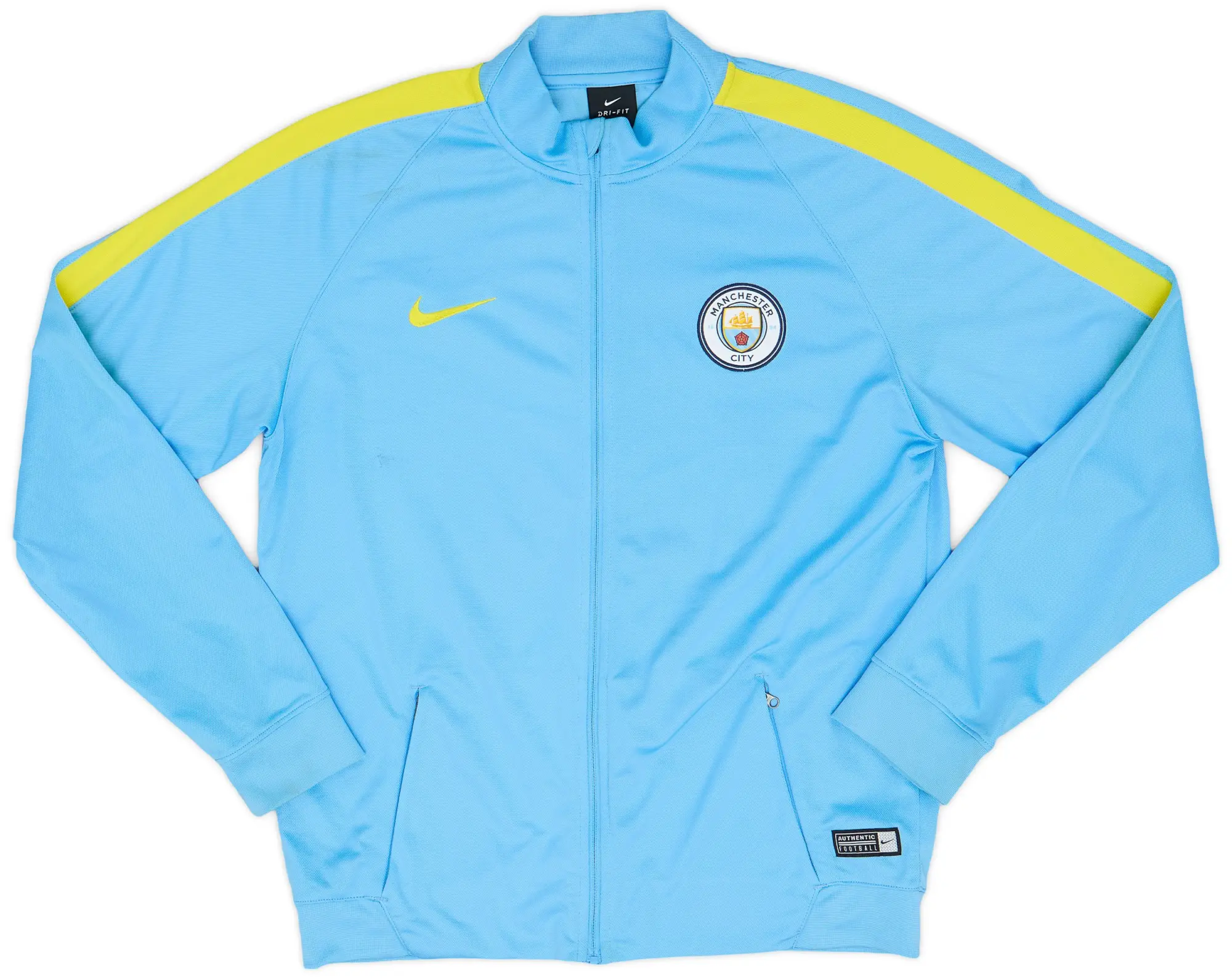2016-17 Manchester City Nike Track Jacket - 6/10 - (XL.Boys)