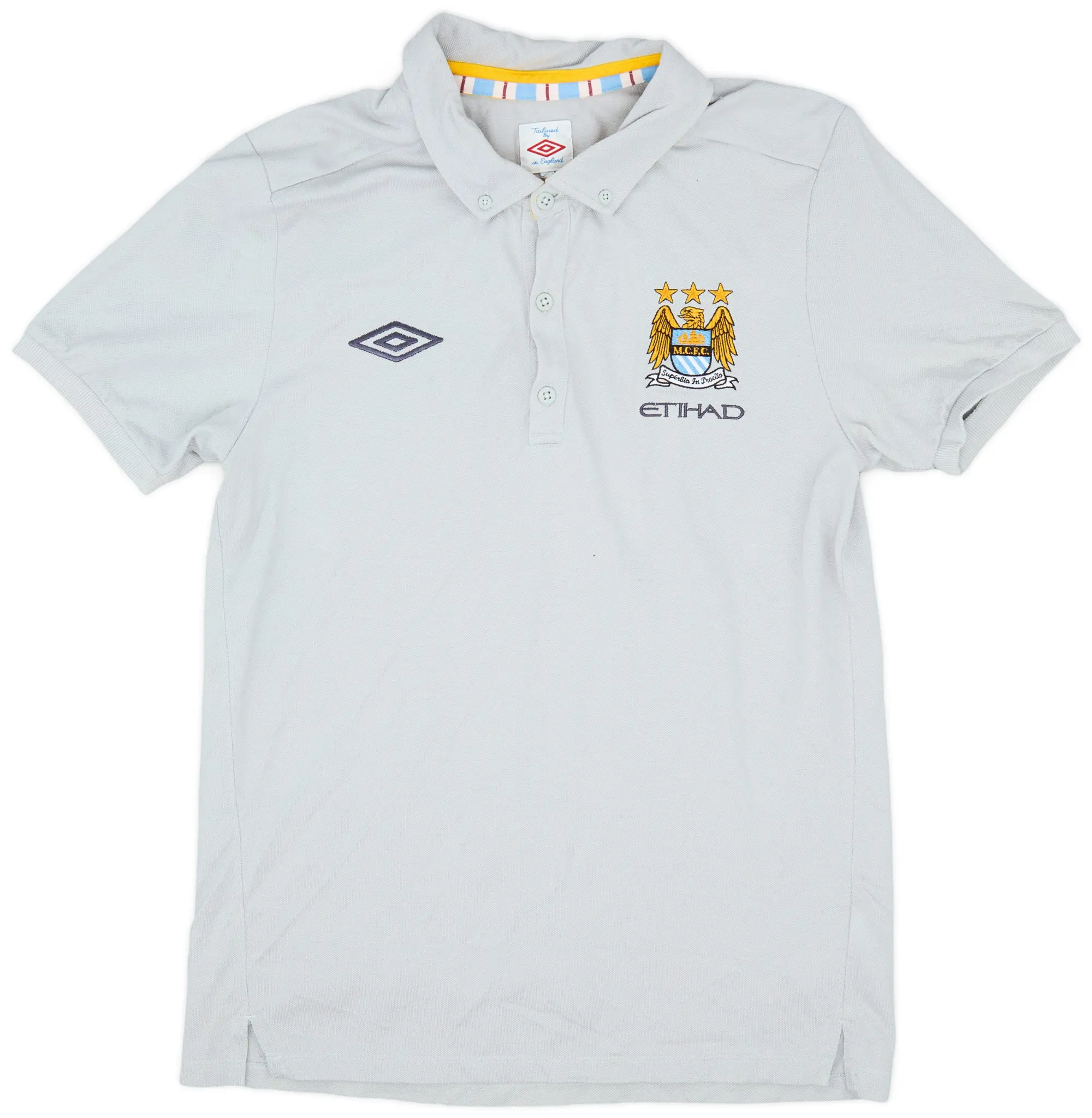 2012-13 Manchester City Umbro Polo Shirt - 7/10 - (M)