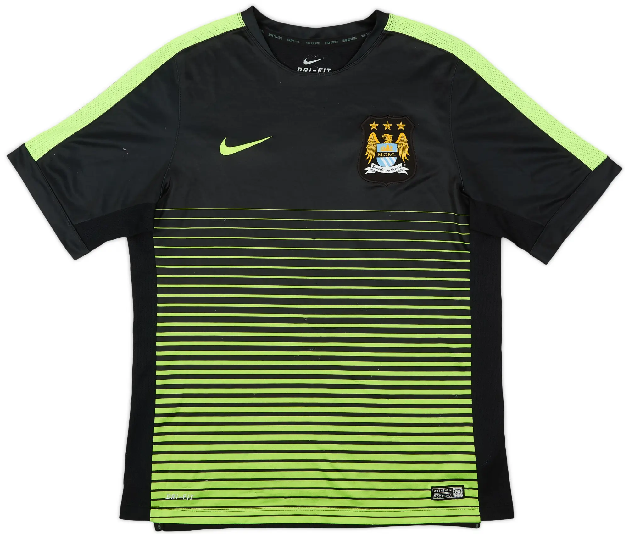 2014-15 Manchester City Nike Training Shirt - 8/10 - (S)