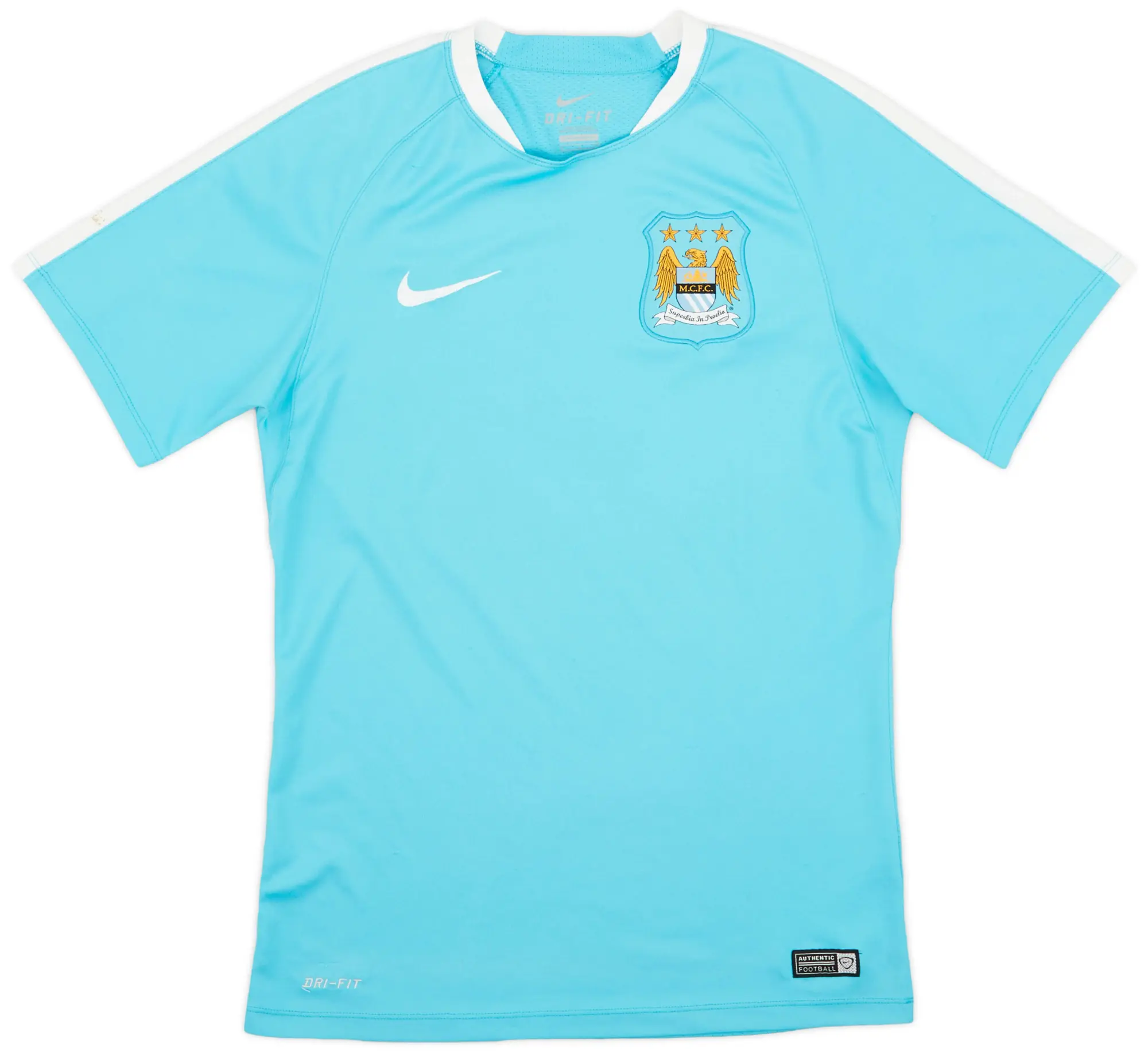 2014-15 Manchester City Nike Training Shirt - 8/10 - (S)