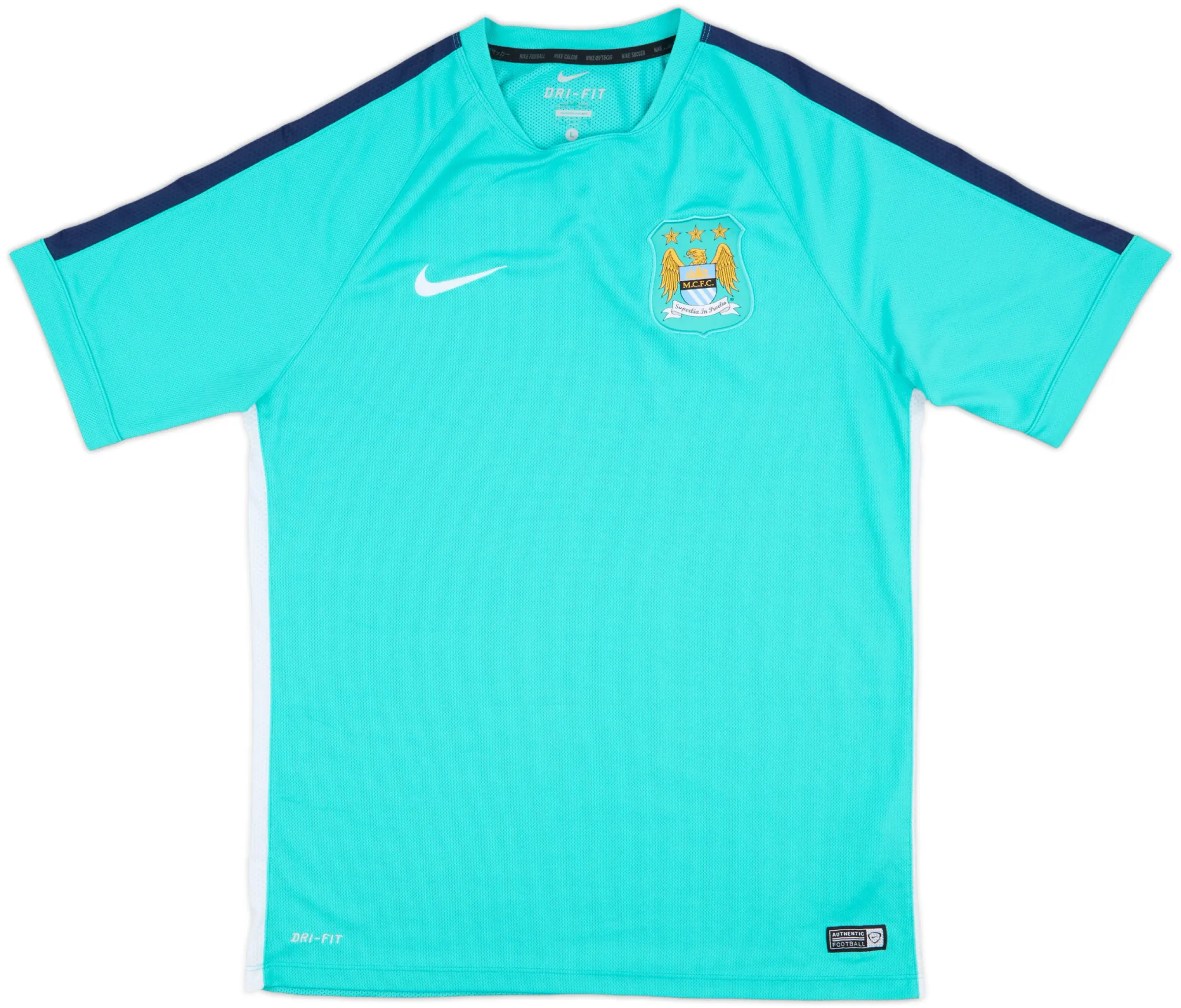 Nike Manchester City Mens SS Home Shirt 2015/16