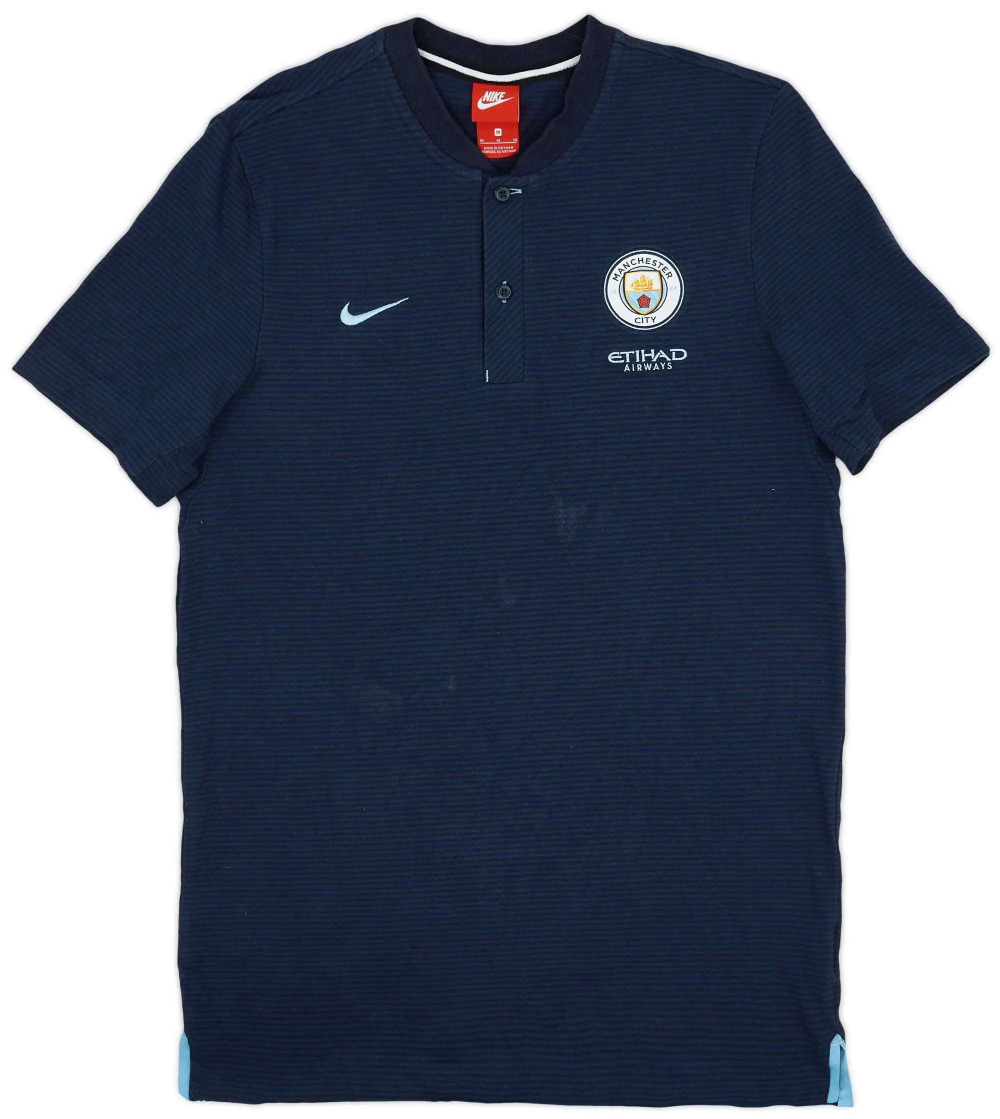 2017-18 Manchester City Nike Polo Shirt - 6/10 - (M)
