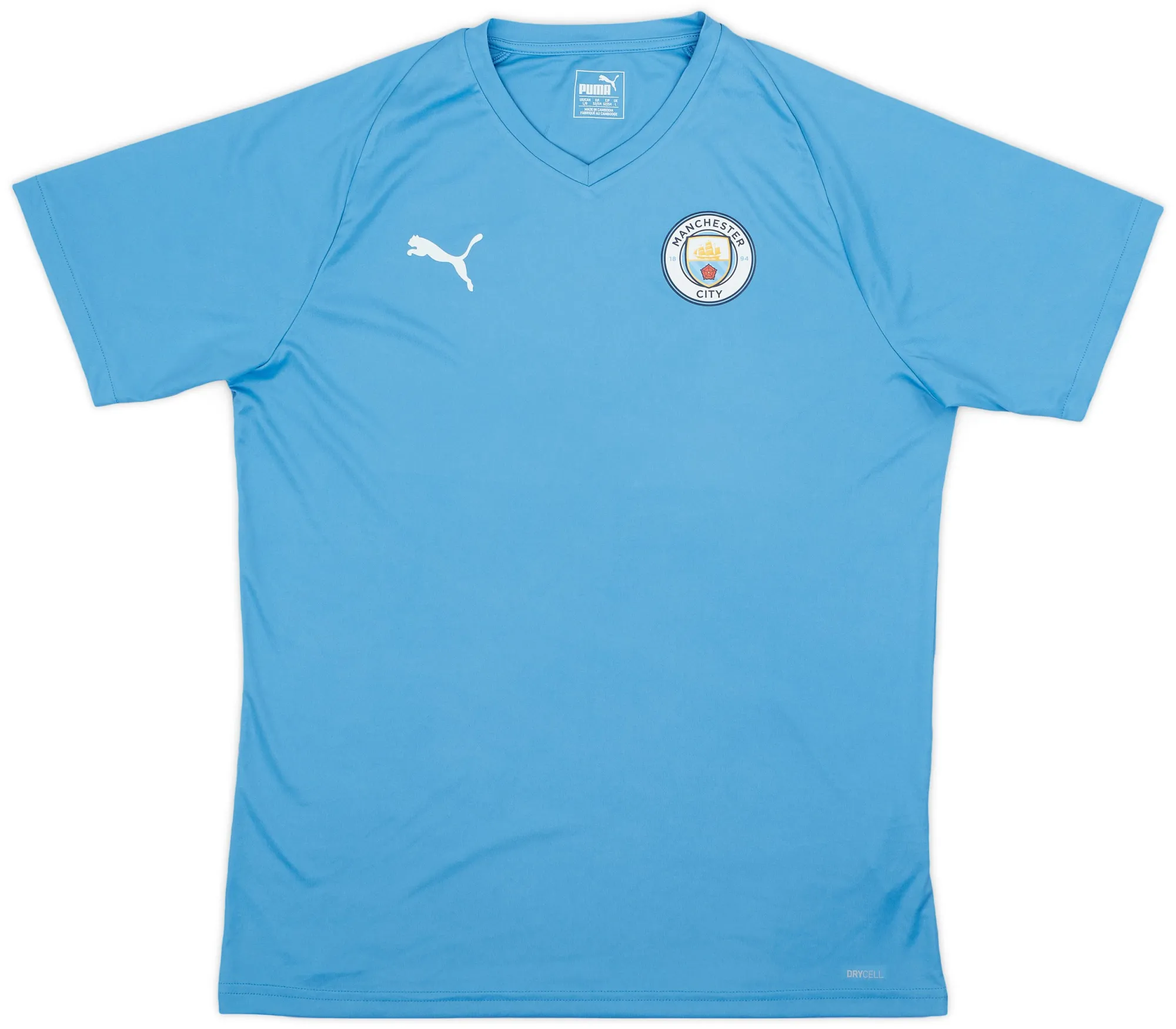 2020-21 Manchester City Puma Training Shirt 9/10 (L