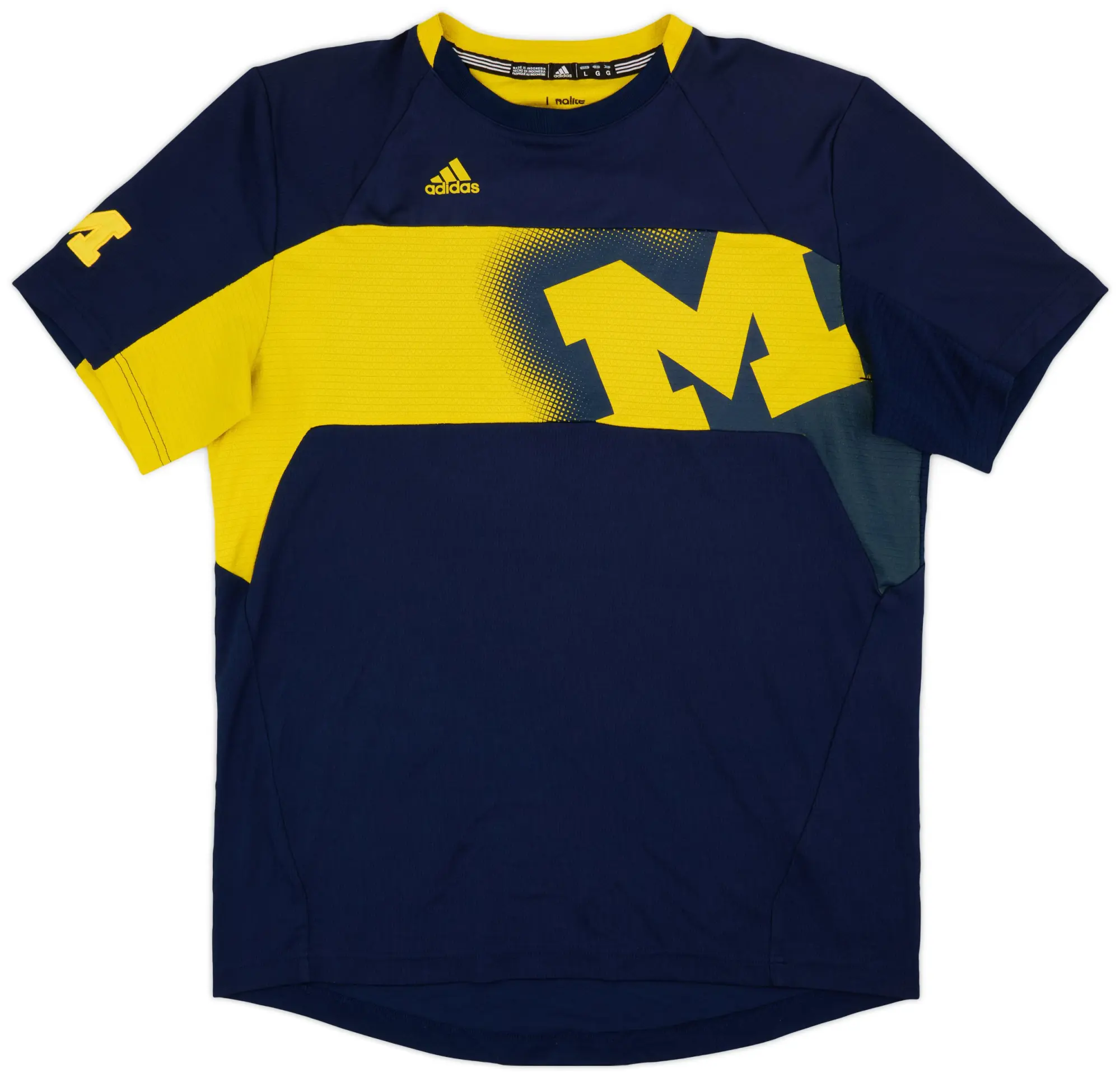 adidas 2013 Michigan Wolverines Leisure Tee - 5/10 - (L)