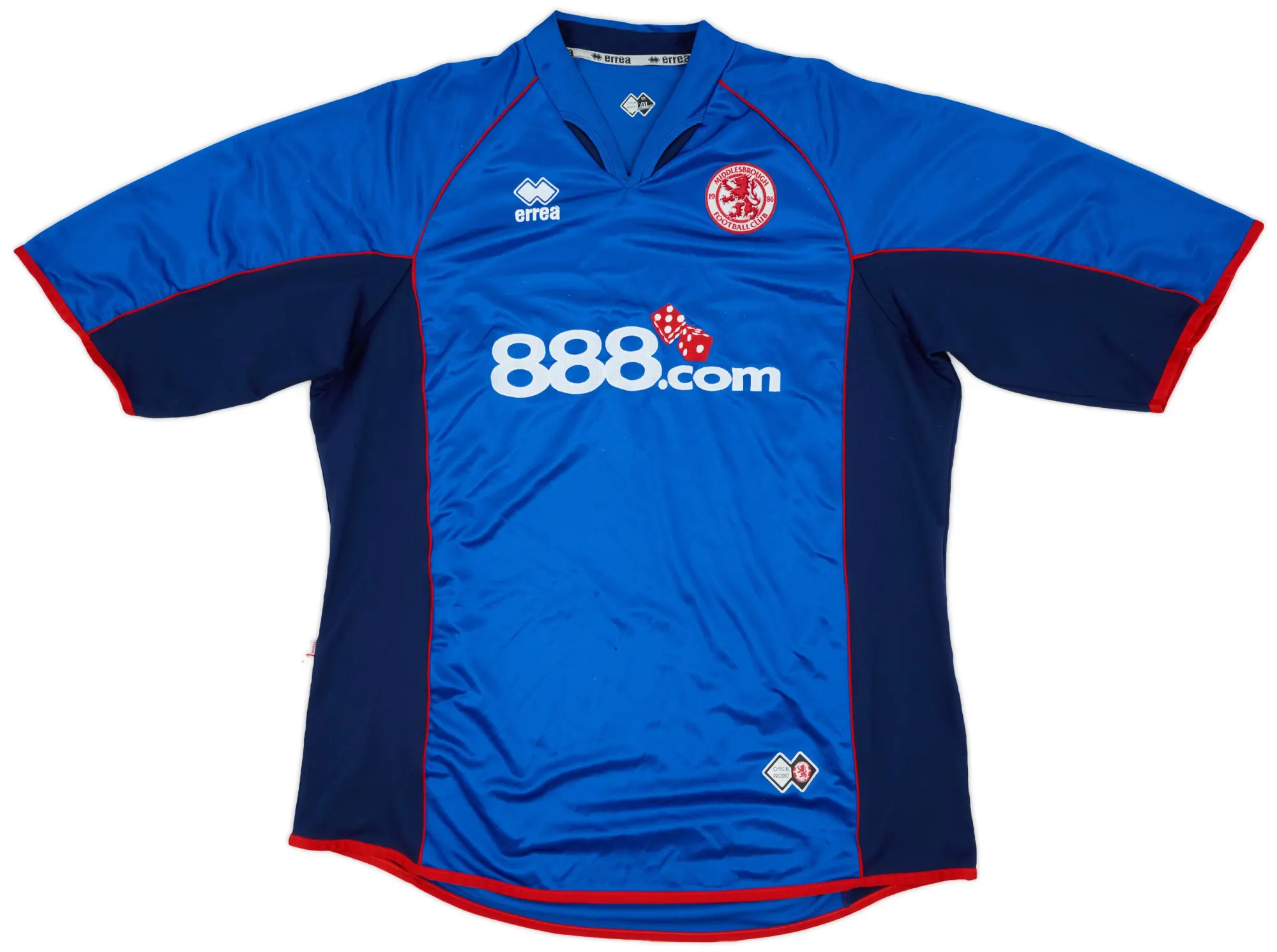 Errea 2005-06 Middlesbrough Away Shirt - 8/10 - (4XL)