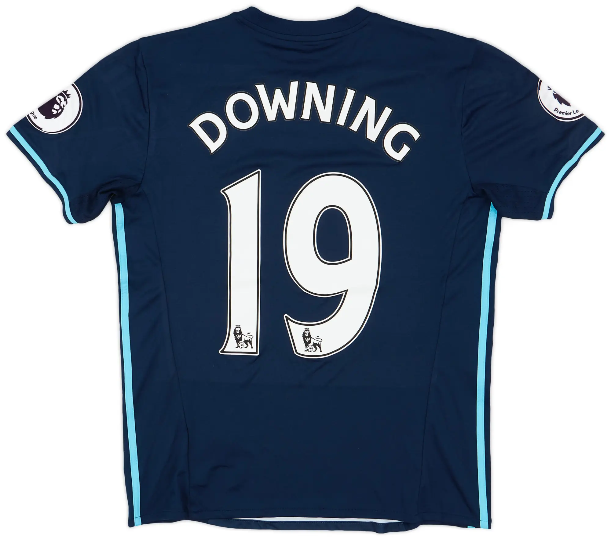 adidas 2016-17 Middlesbrough Match Issue Away Shirt Downing #19