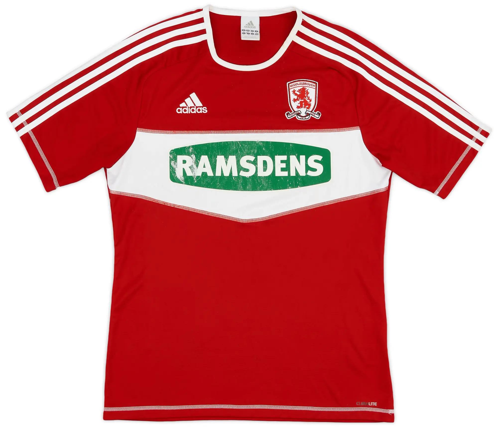 adidas 2012-13 Middlesbrough Home Shirt - 6/10 - (M)