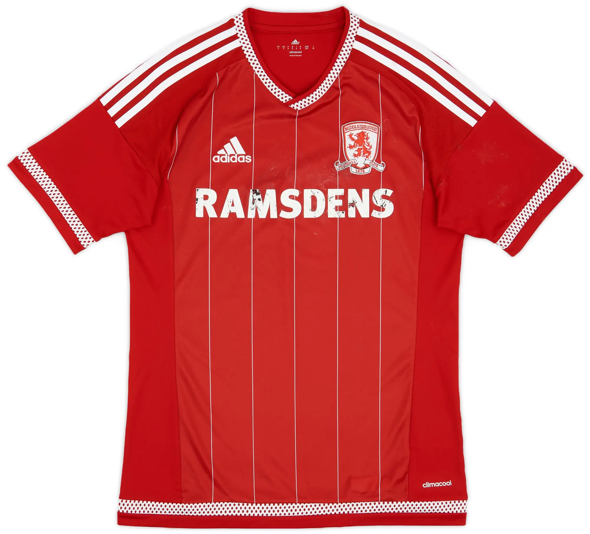 adidas 2015-16 Middlesbrough Home Shirt - 4/10 - (S)