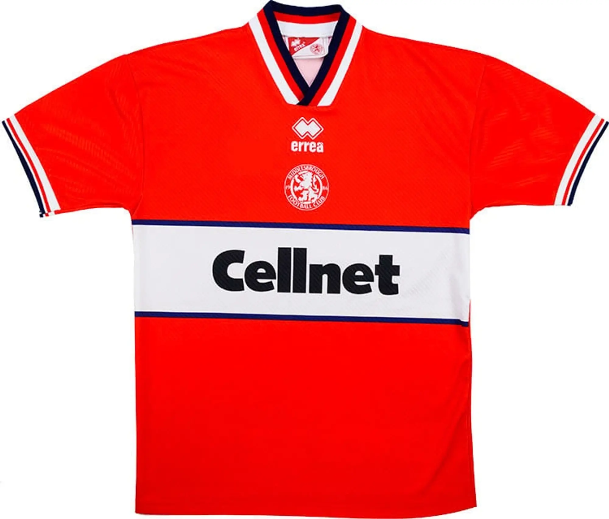 Errea 1997-98 Middlesbrough Home Shirt - 8/10 - (S)
