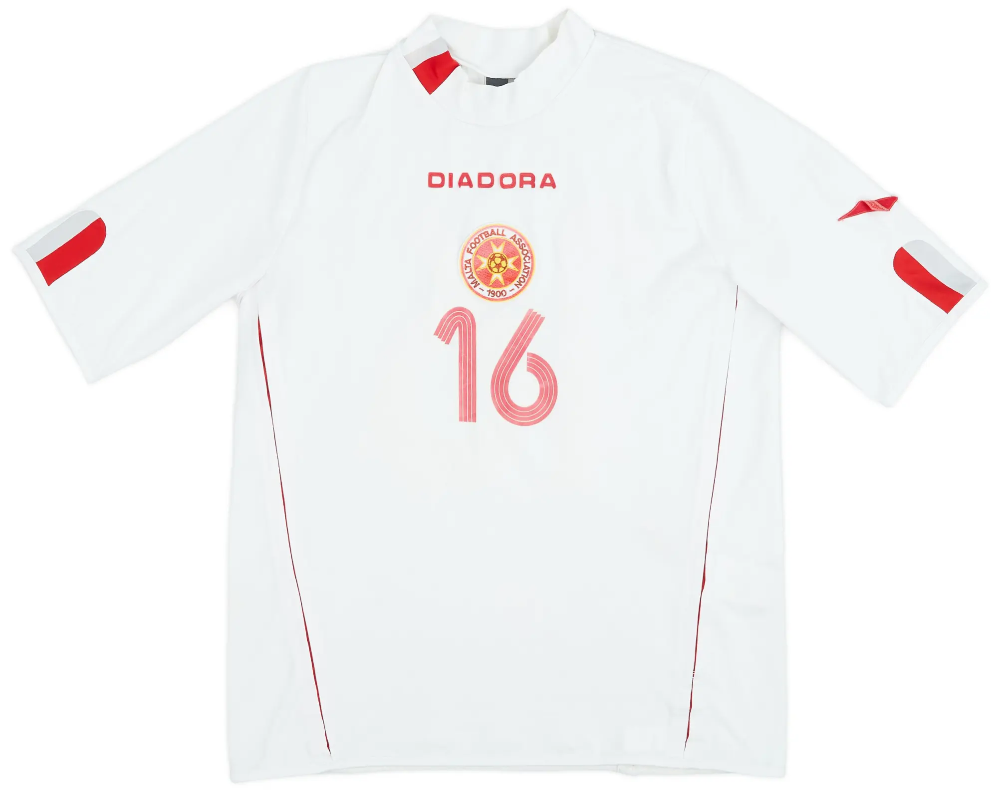 Diadora 2006-07 Malta Away Shirt #16 - 4/10 - (M)