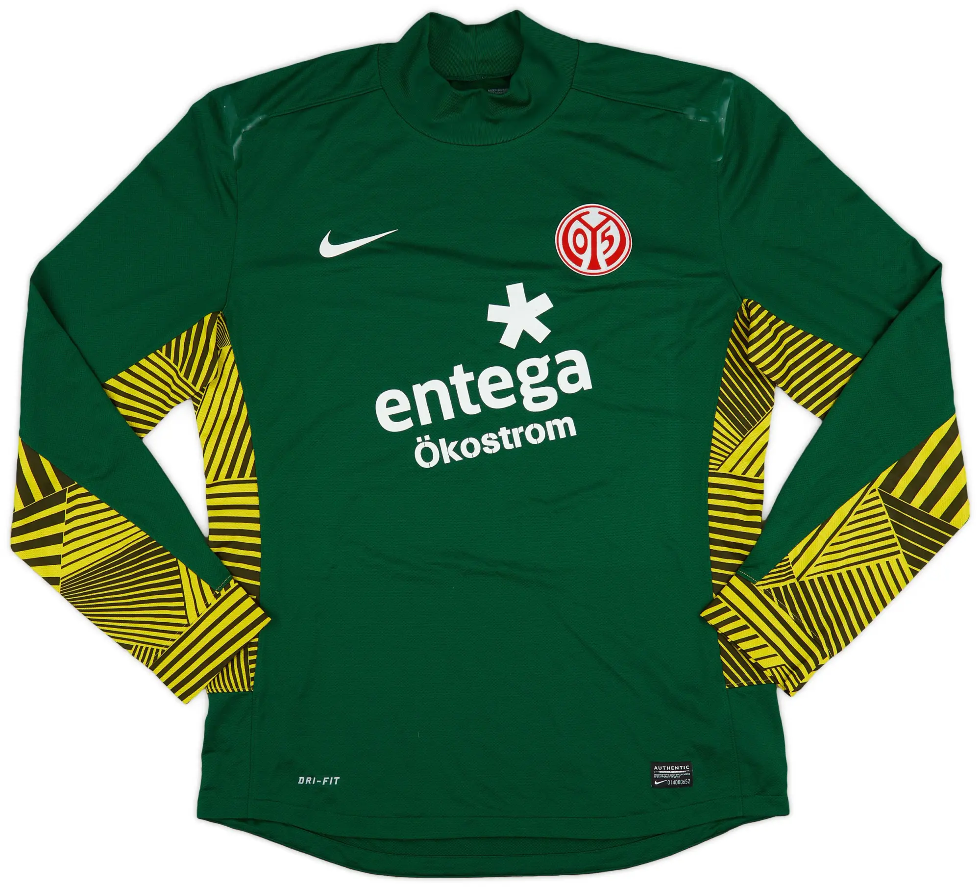 Nike 2011-12 FSV Mainz Authentic GK Shirt - 9/10 - (L)