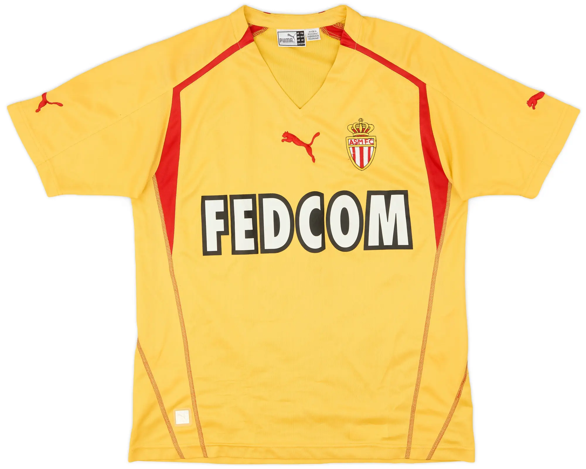 Puma 2005-06 Monaco Away Shirt - 9/10 - (XL.Boys)