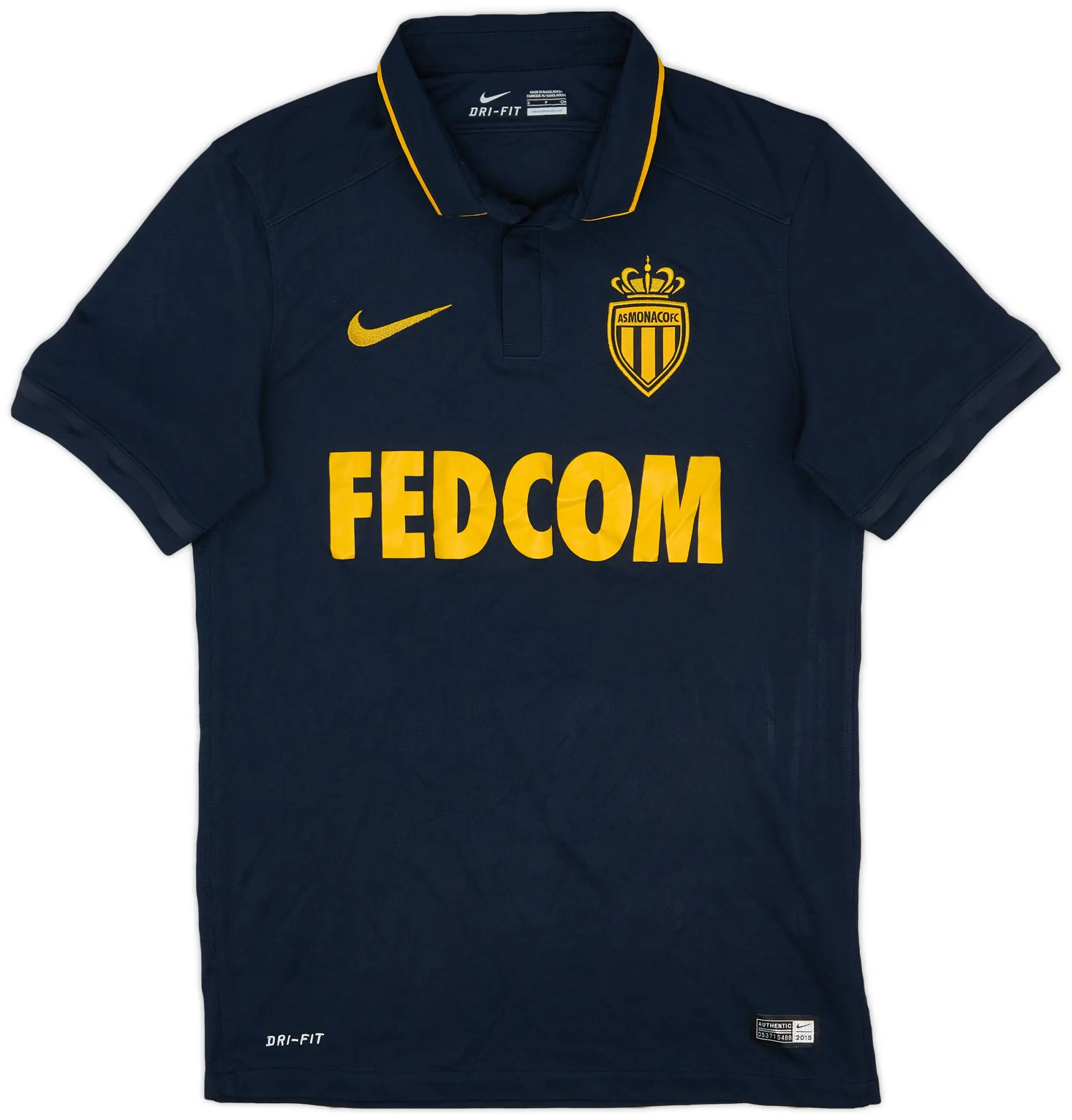 Nike 2015-17 Monaco Away Shirt - 7/10 - (S)