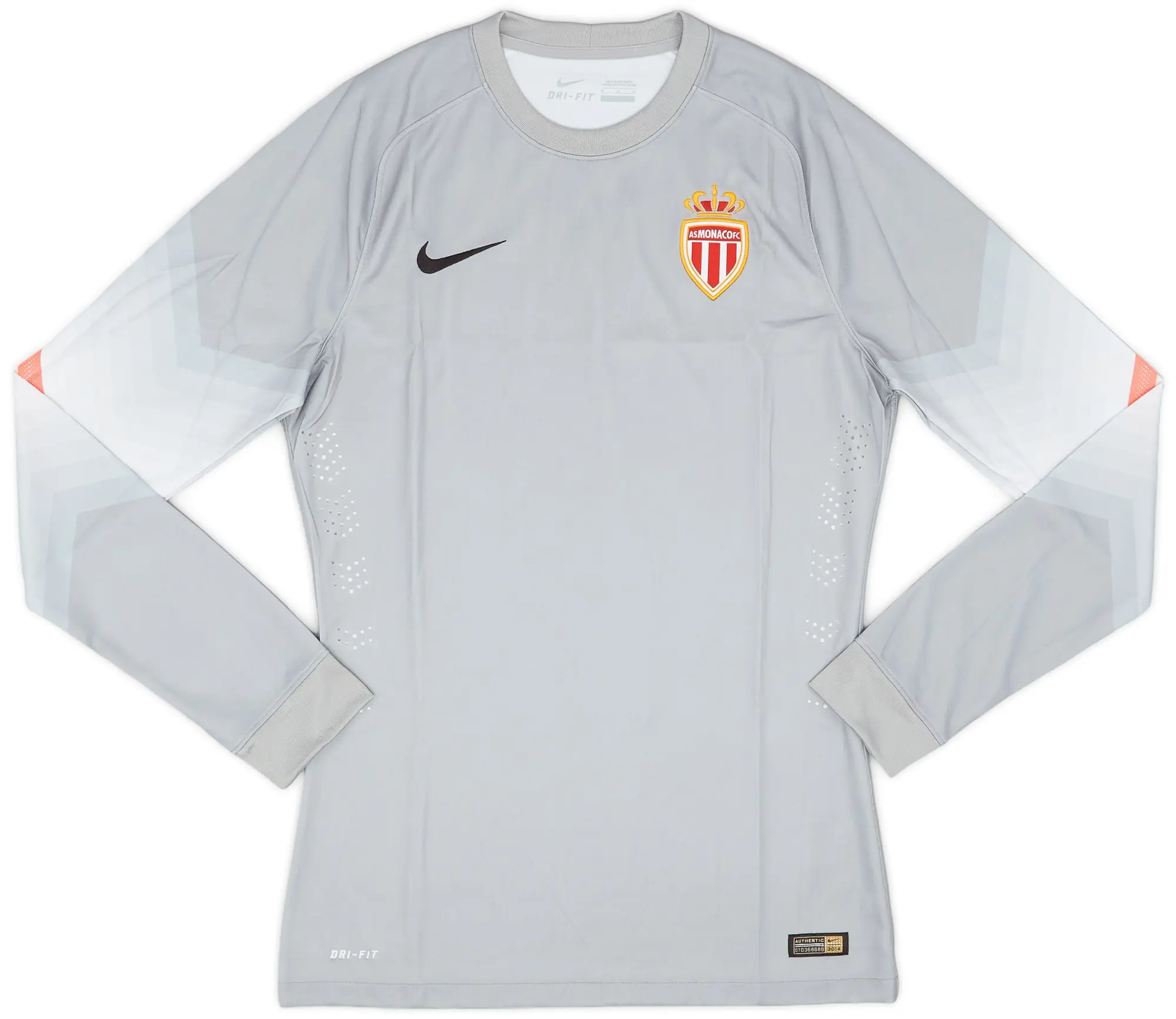 Nike 2014-15 Monaco Player Issue GK Shirt - 10/10 - (M)