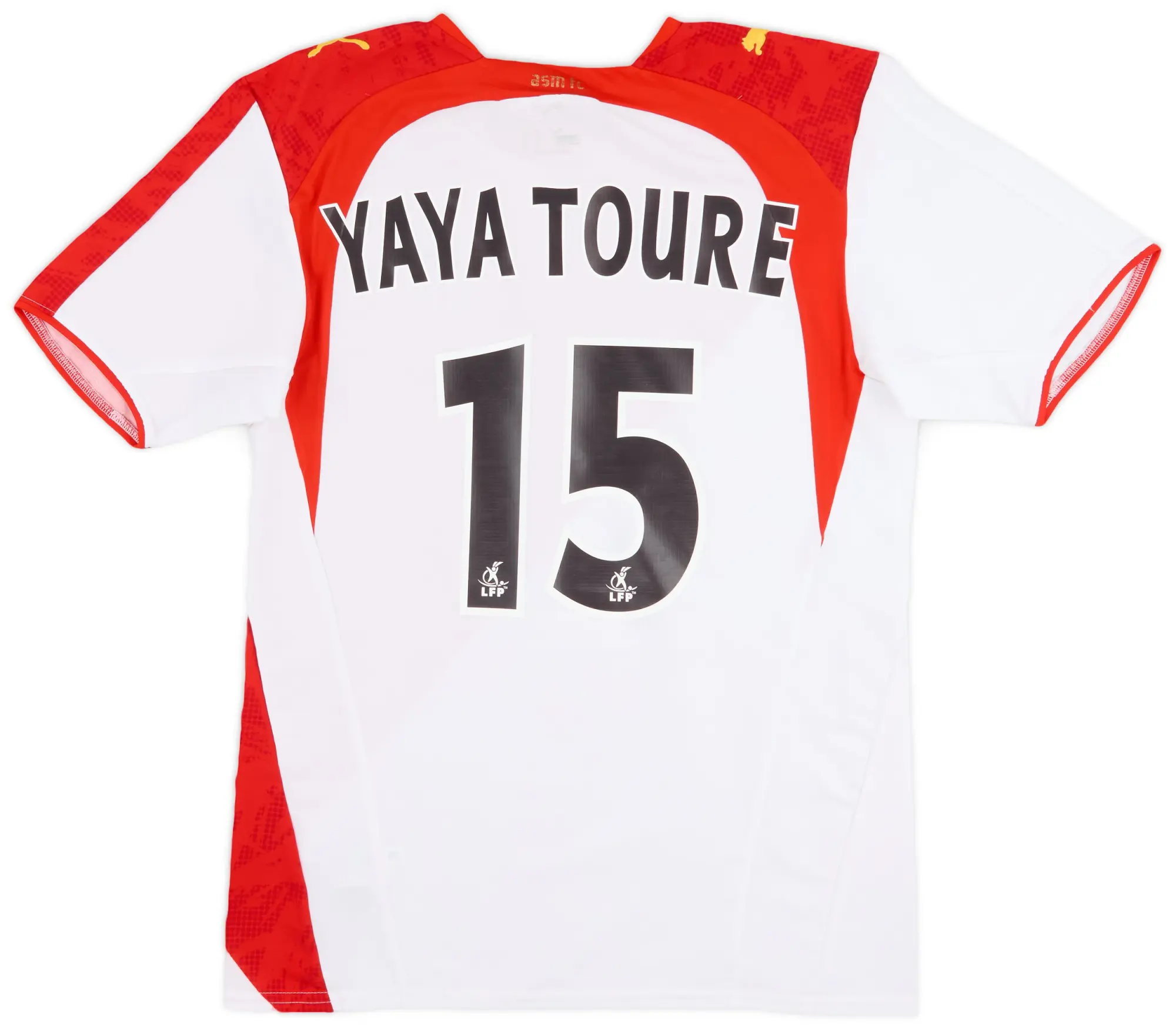 Puma 2006-07 Monaco Home Shirt Yaya Toure #15 - 9/10 - (S)