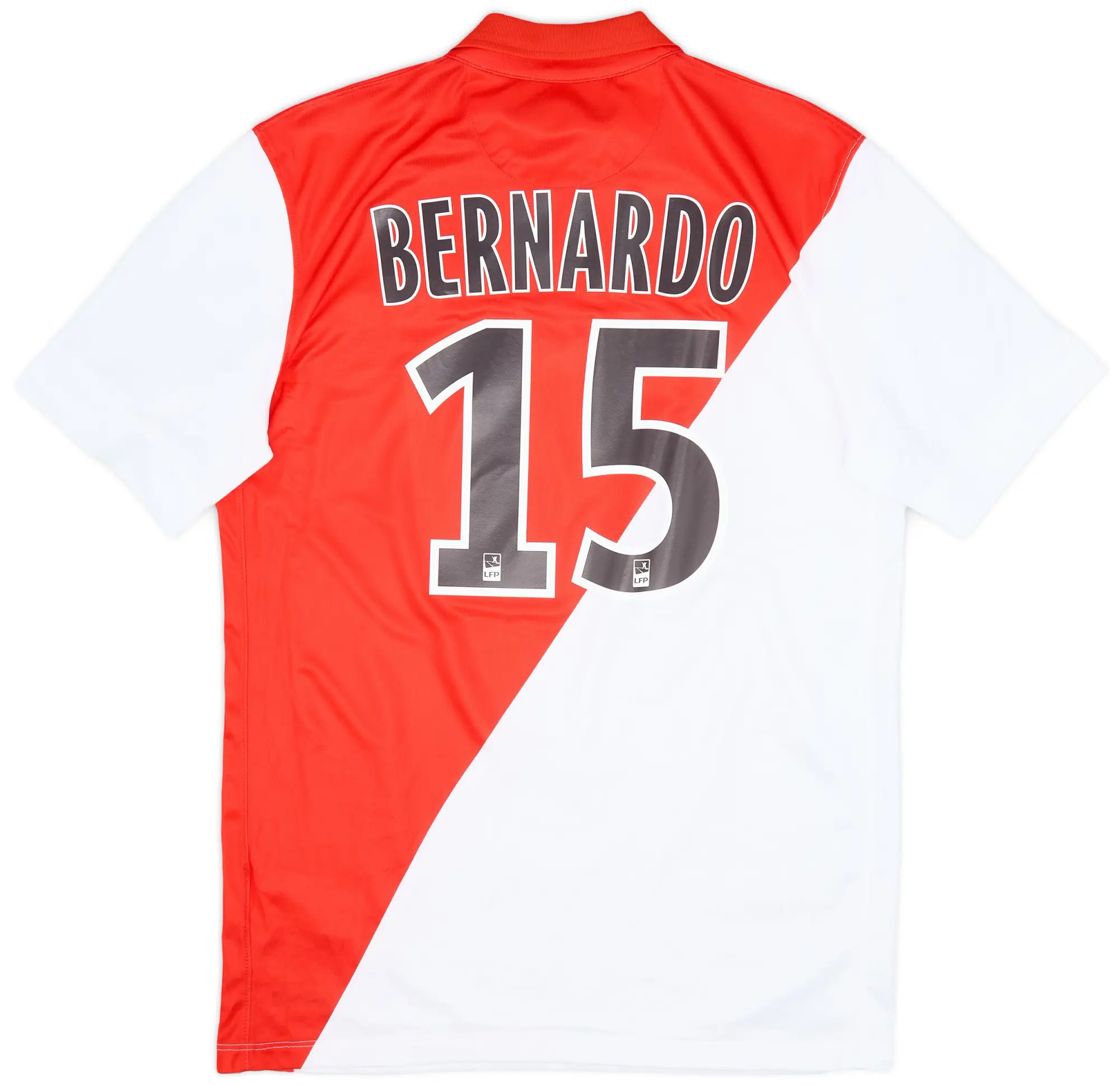 Nike 2014-15 Monaco Home Shirt Bernardo #15 - 8/10 - (M)