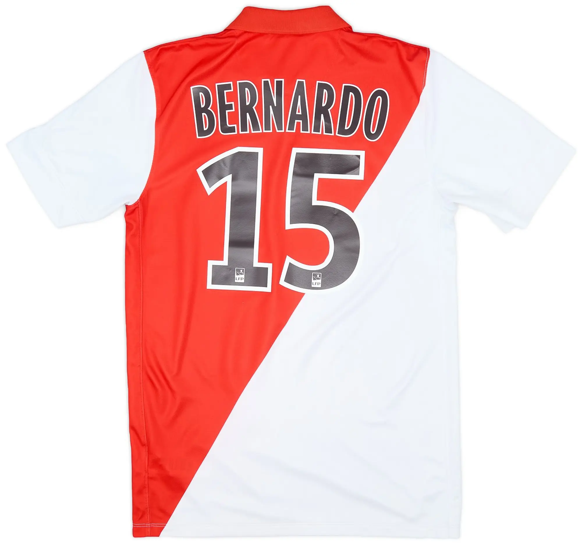 Nike 2014-15 Monaco Home Shirt Bernado #15 - 9/10 - (S)