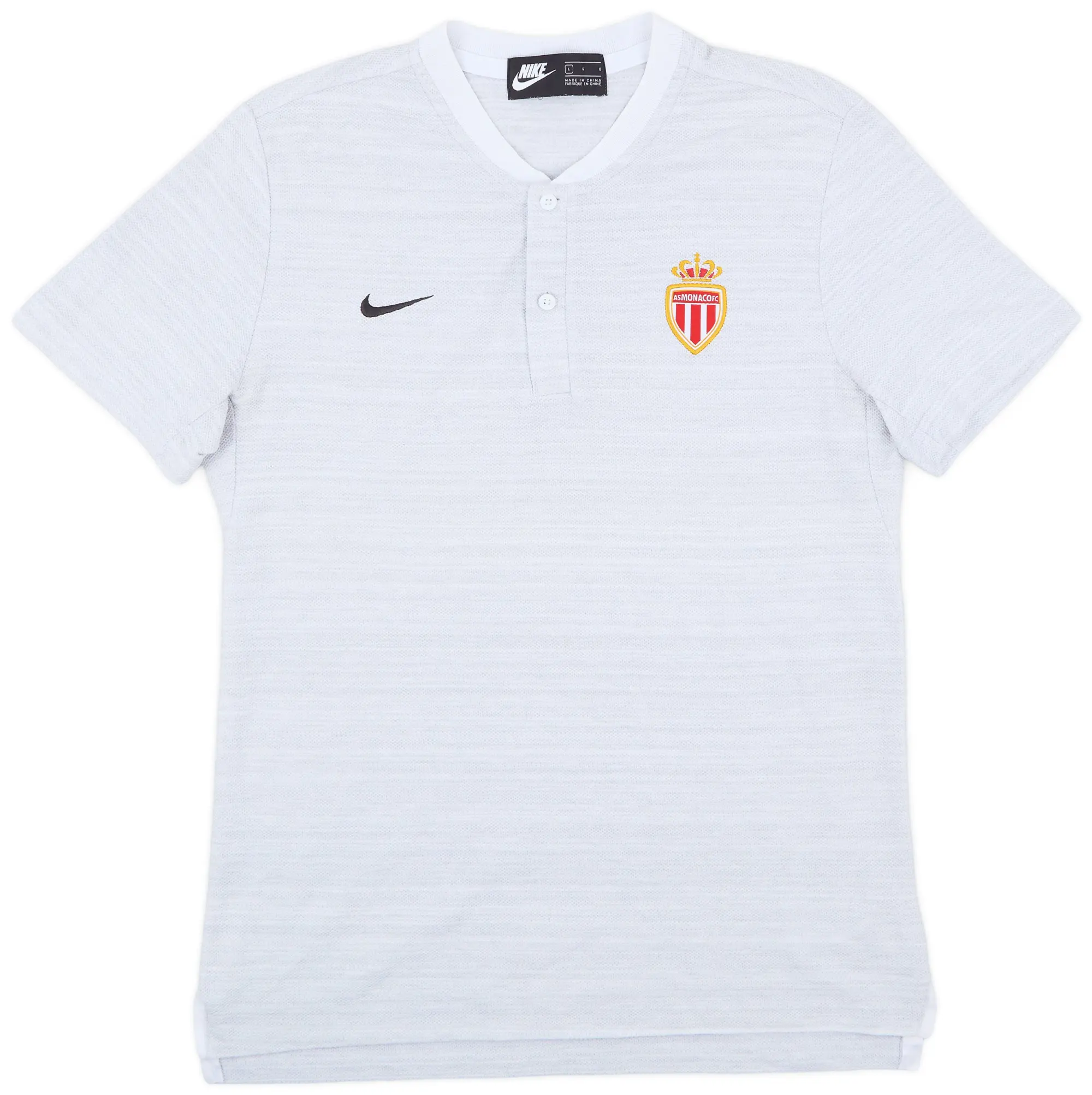 2018-19 Monaco Nike Polo Shirt - 8/10 - (L)